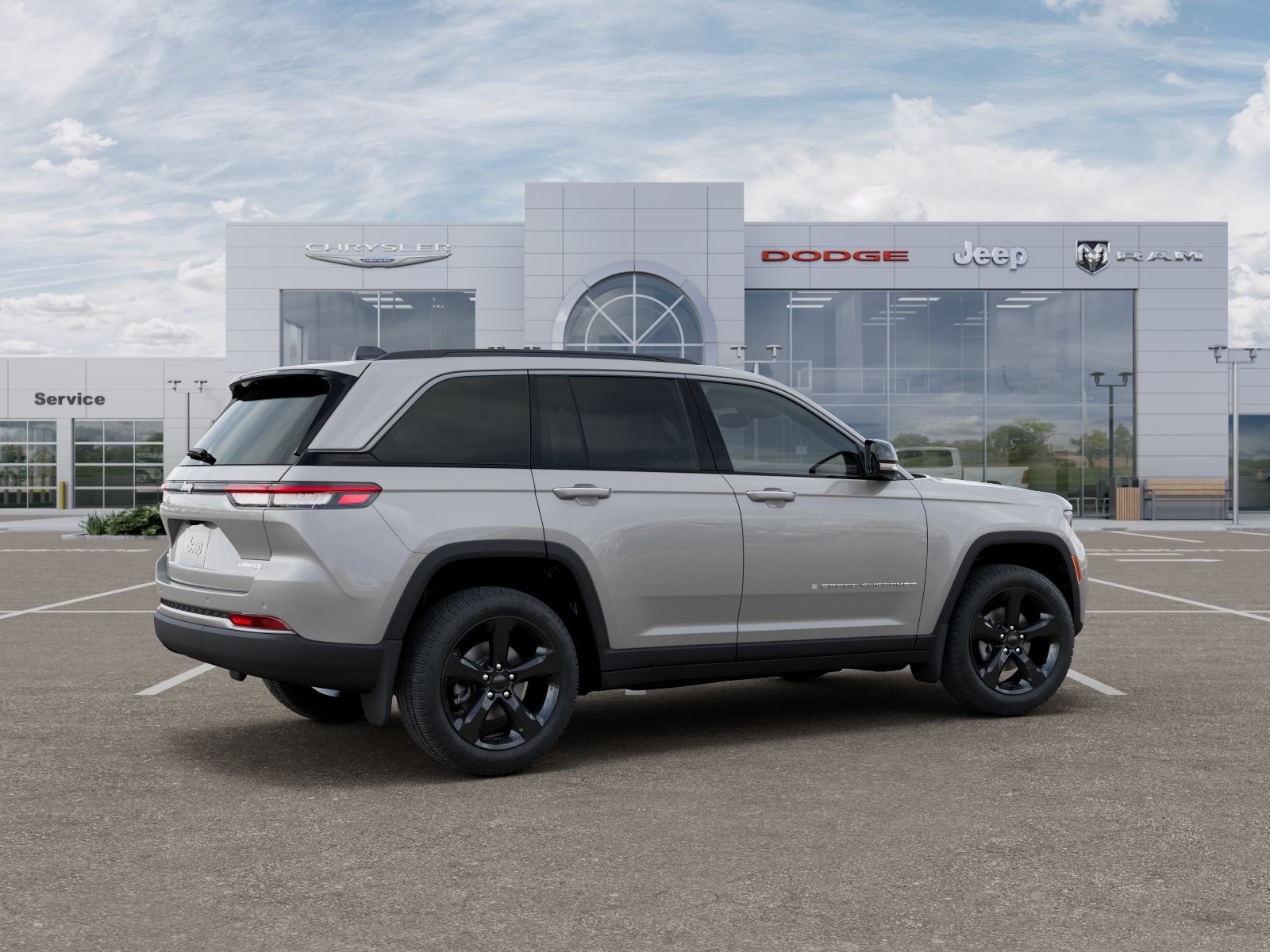 New 2026 Silver Zynith Exterior Paint Jeep Limited image 4
