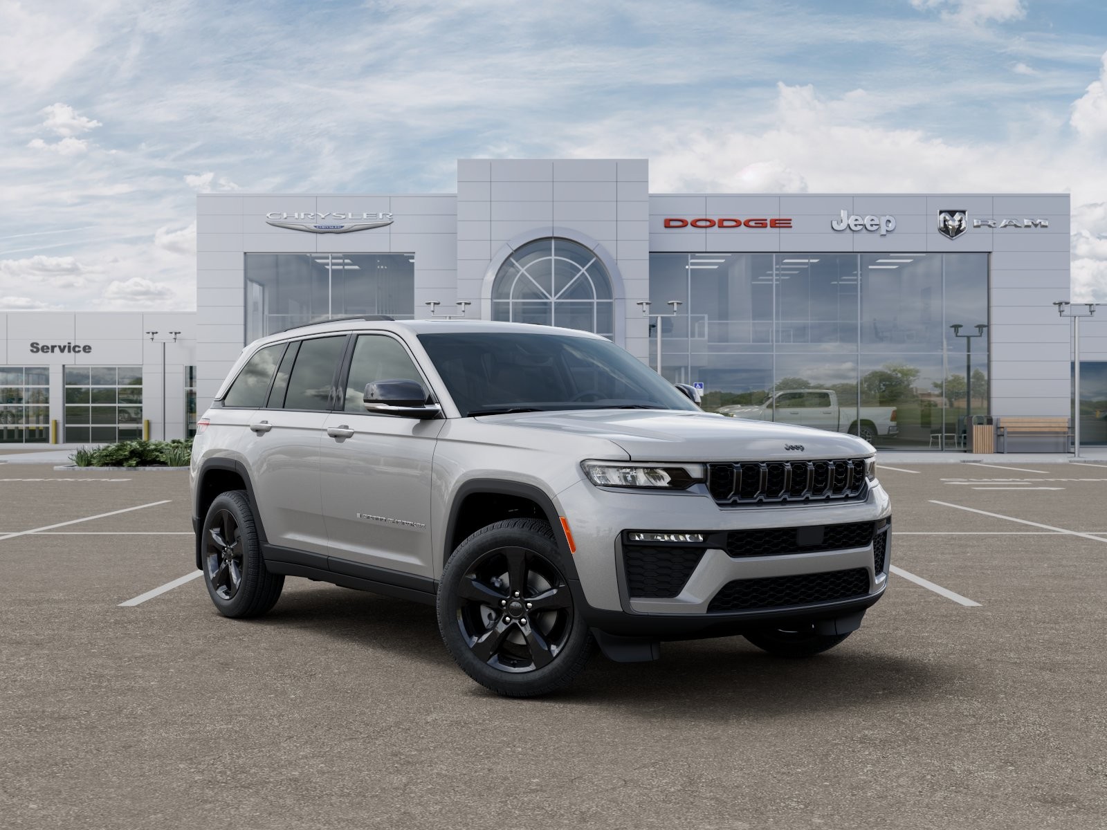 New 2026 Silver Zynith Exterior Paint Jeep Limited image 5