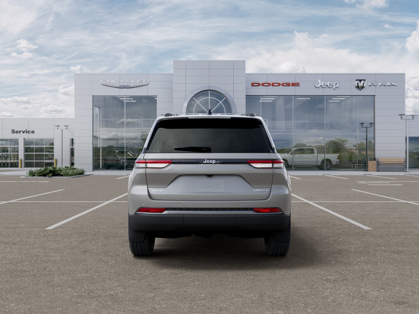 New 2026 Silver Zynith Exterior Paint Jeep Limited image 7