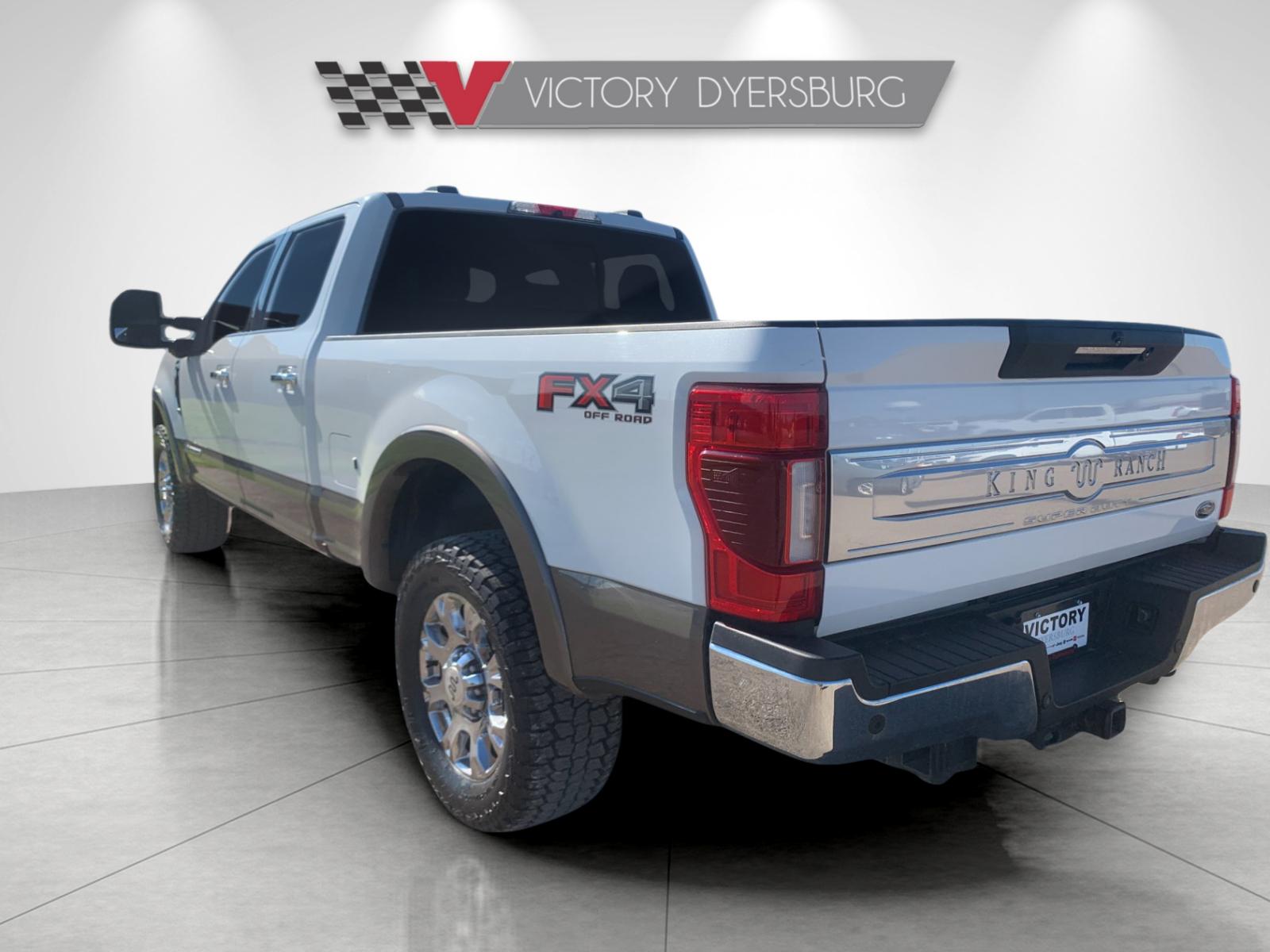 Used 2022 White Metallic Ford King Ranch image 6