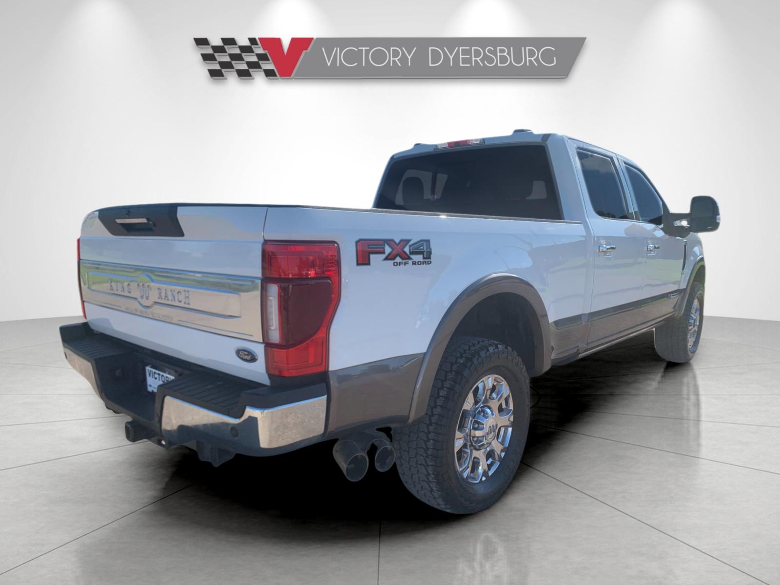 Used 2022 White Metallic Ford King Ranch image 4