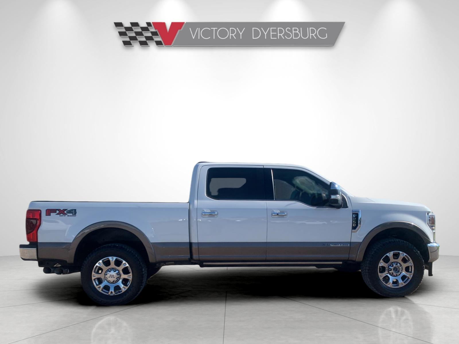 Used 2022 White Metallic Ford King Ranch image 3