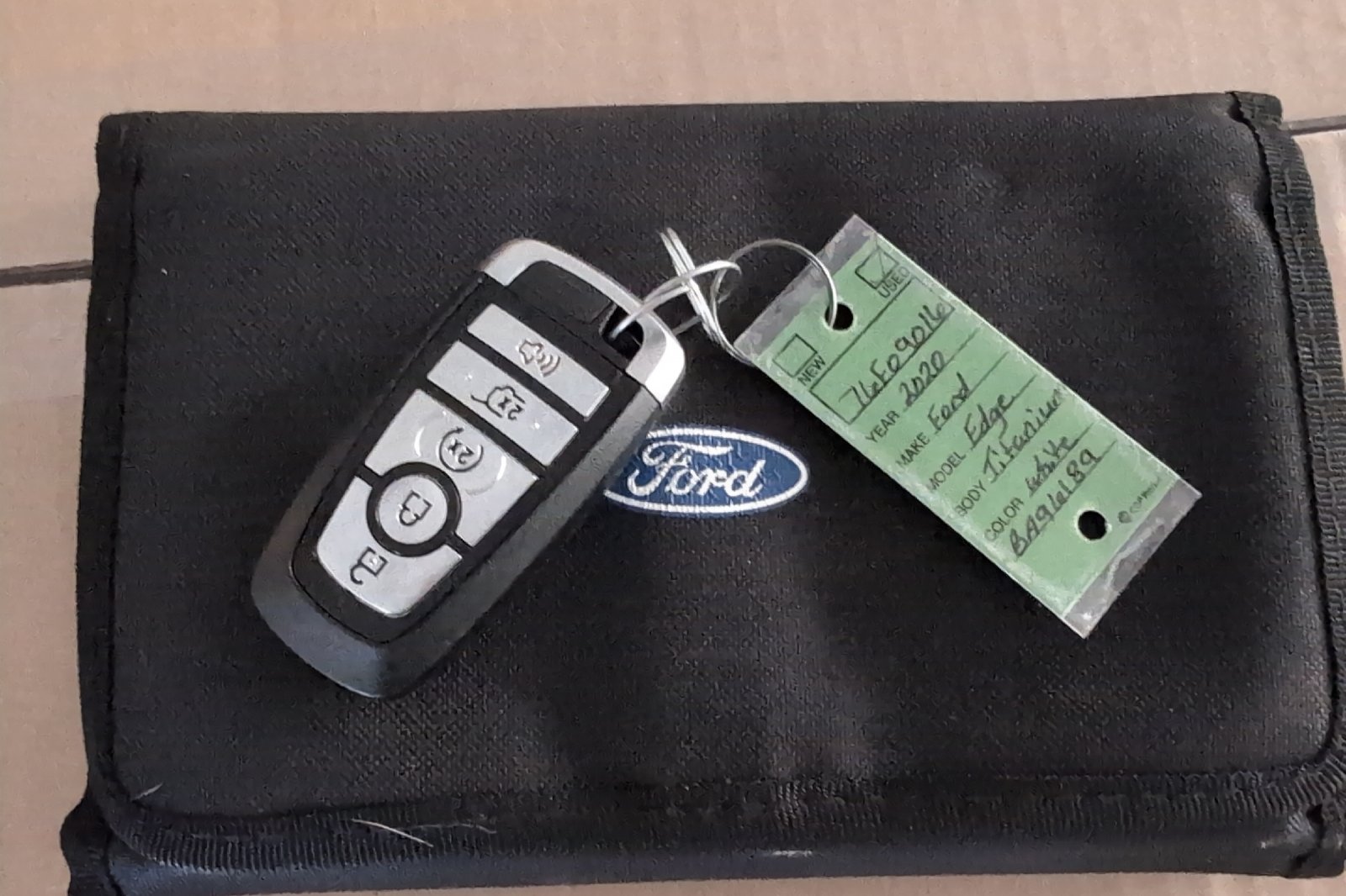 Used 2020 White Ford Titanium image 9