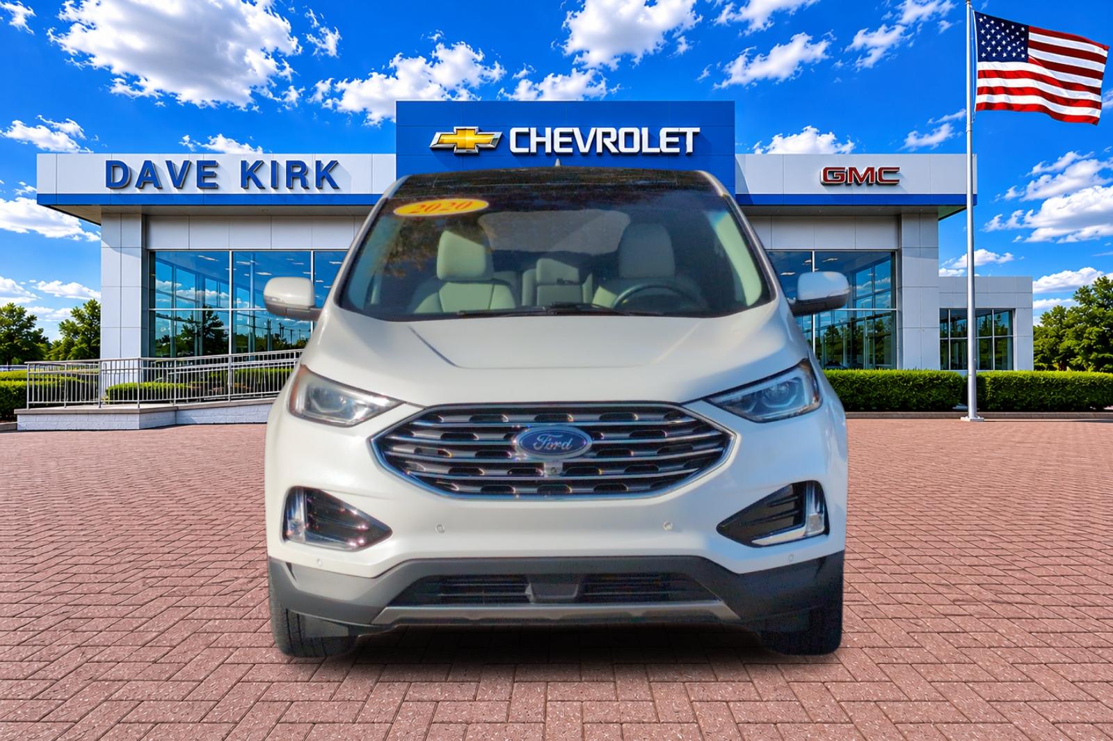 Used 2020 White Ford Titanium image 8