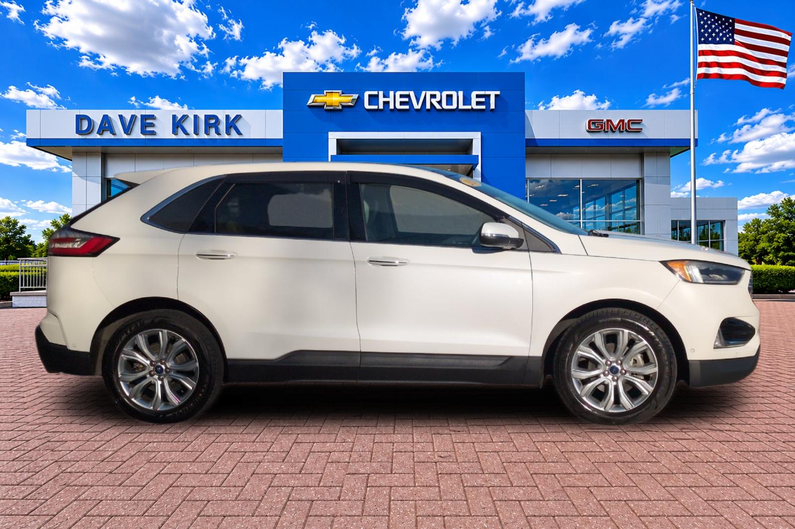Used 2020 White Ford Titanium image 2
