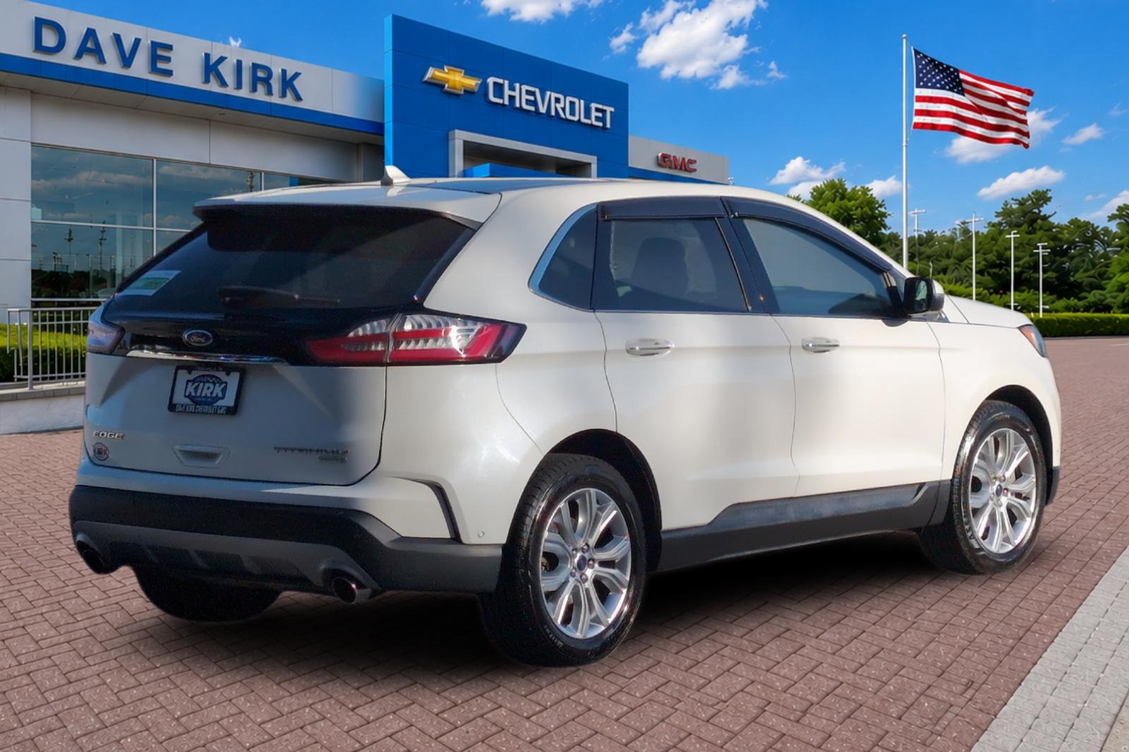 Used 2020 White Ford Titanium image 3