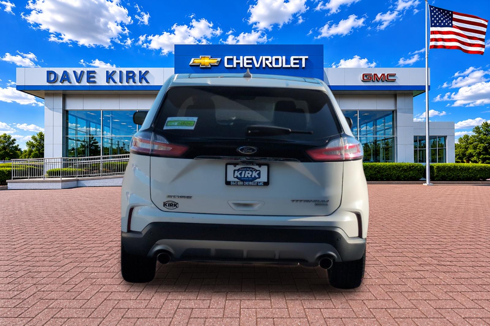 Used 2020 White Ford Titanium image 4