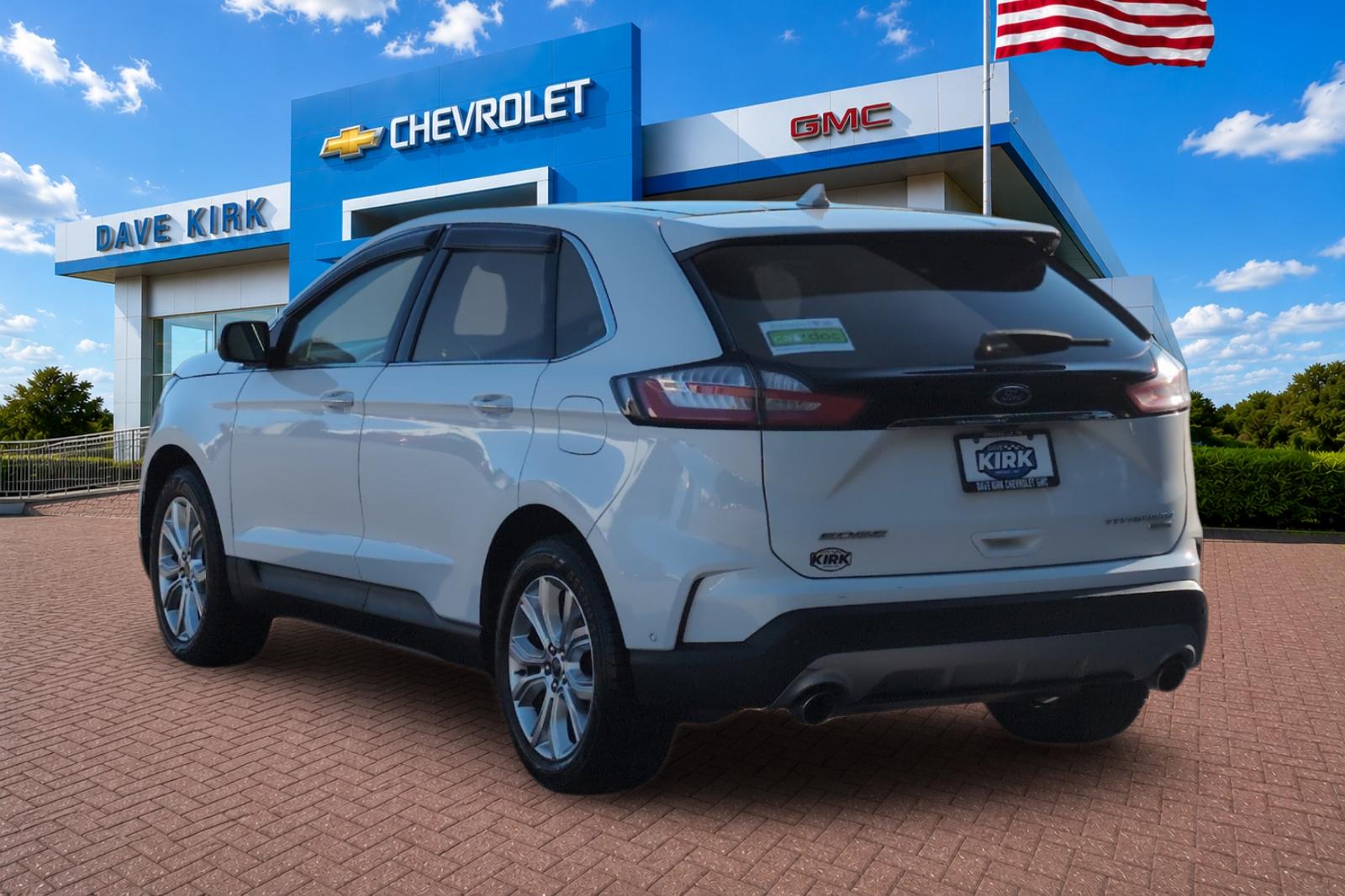 Used 2020 White Ford Titanium image 5