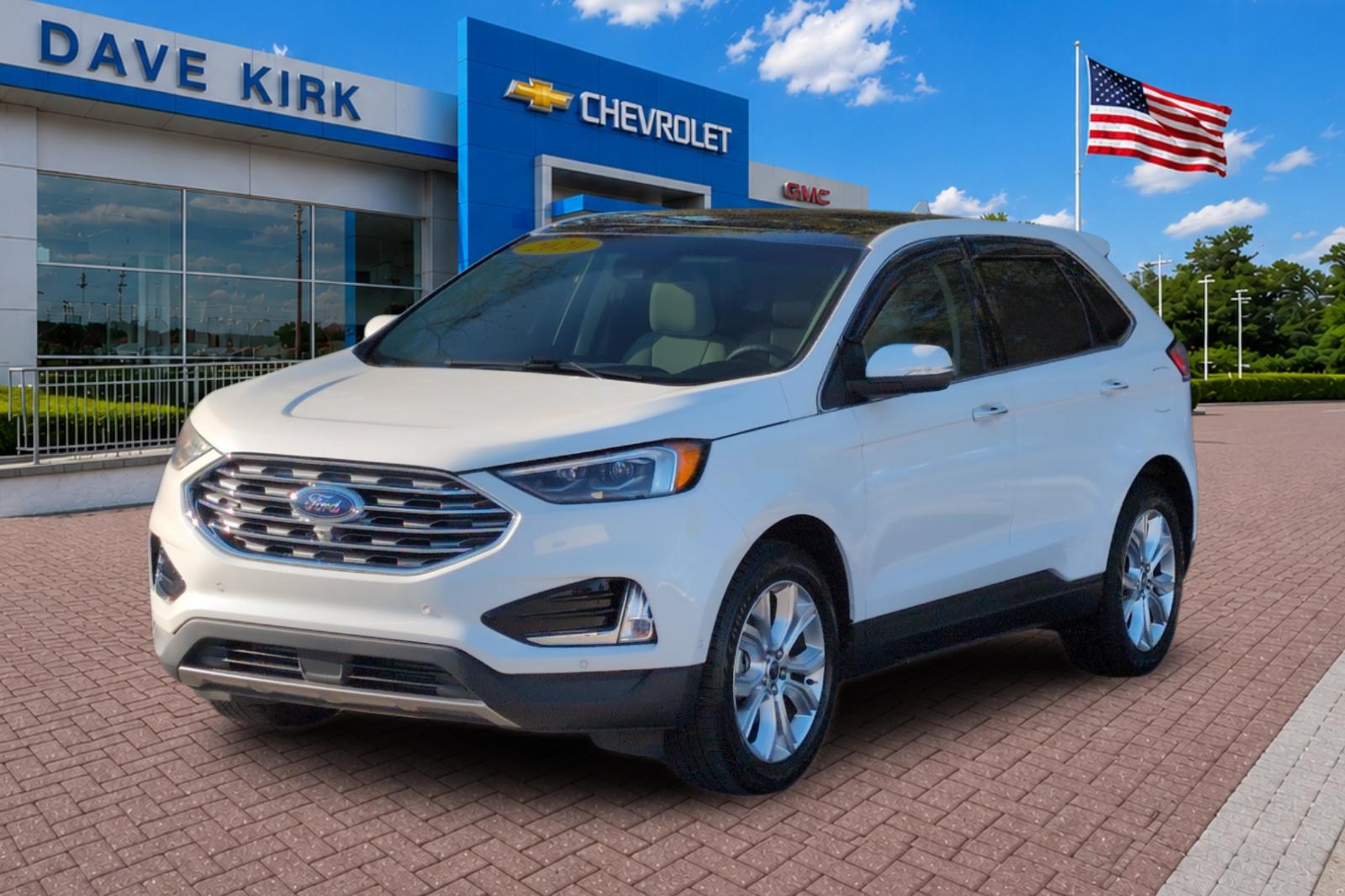 Used 2020 White Ford Titanium image 7