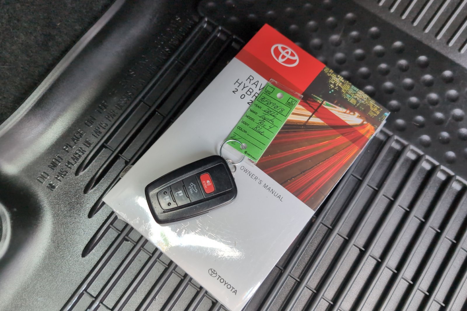 Used 2022 Blue Toyota SE image 9