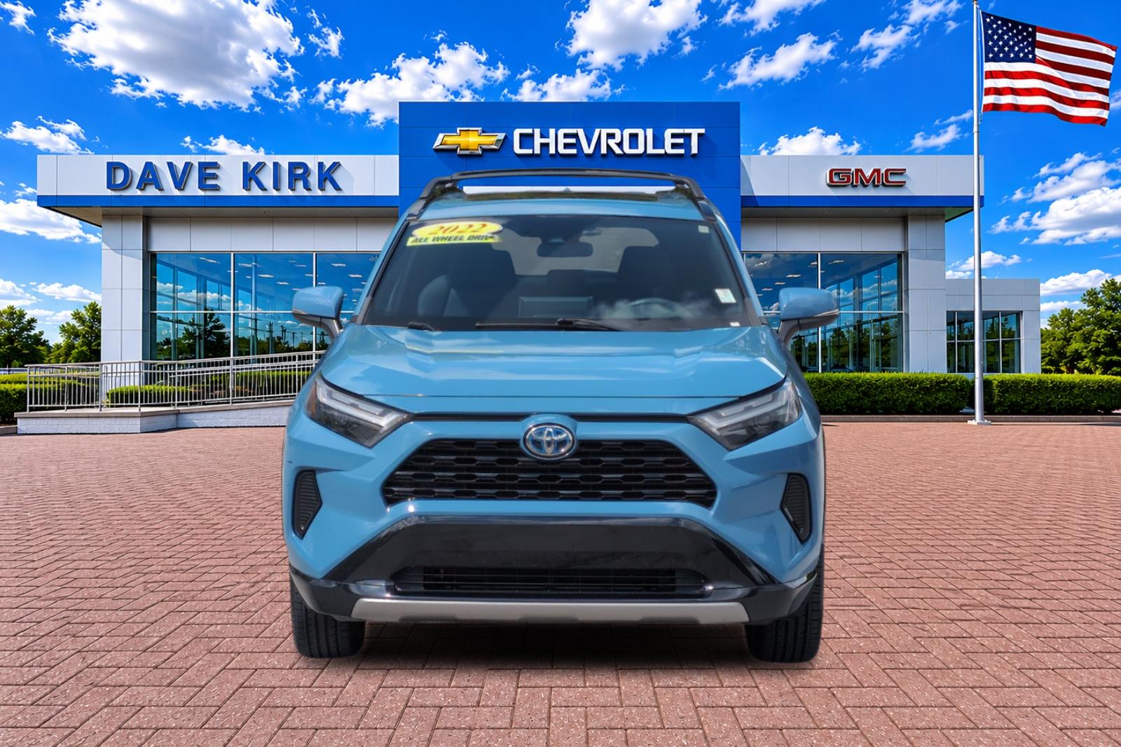 Used 2022 Blue Toyota SE image 8