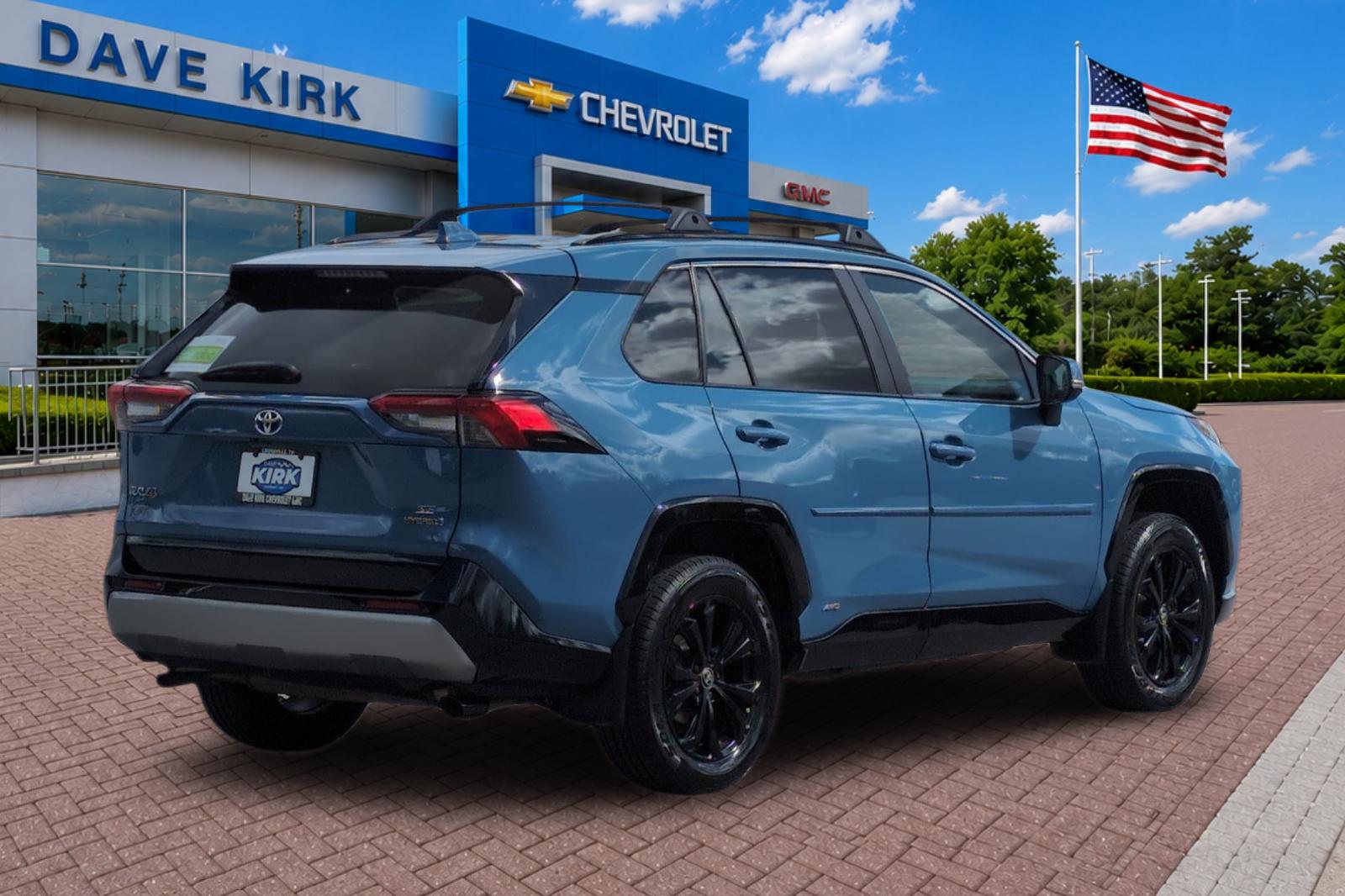 Used 2022 Blue Toyota SE image 3
