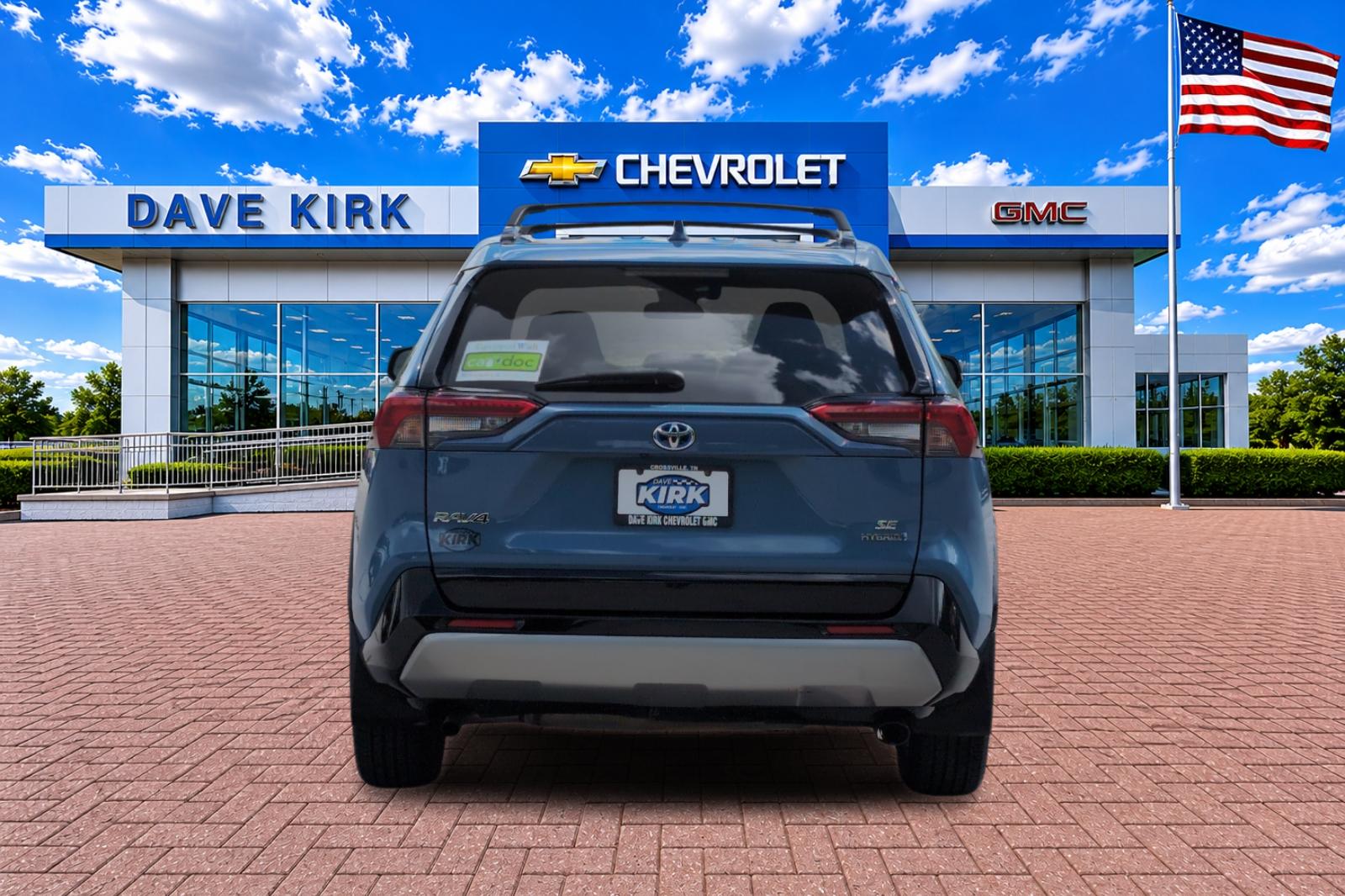 Used 2022 Blue Toyota SE image 4