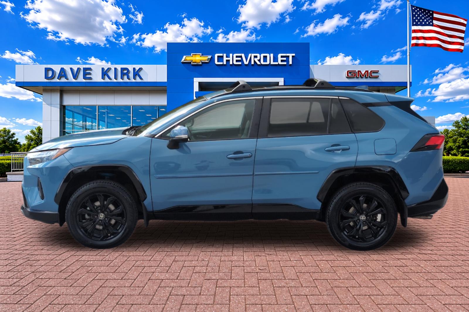 Used 2022 Blue Toyota SE image 6