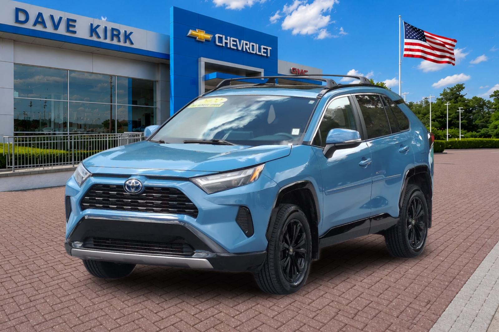 Used 2022 Blue Toyota SE image 7