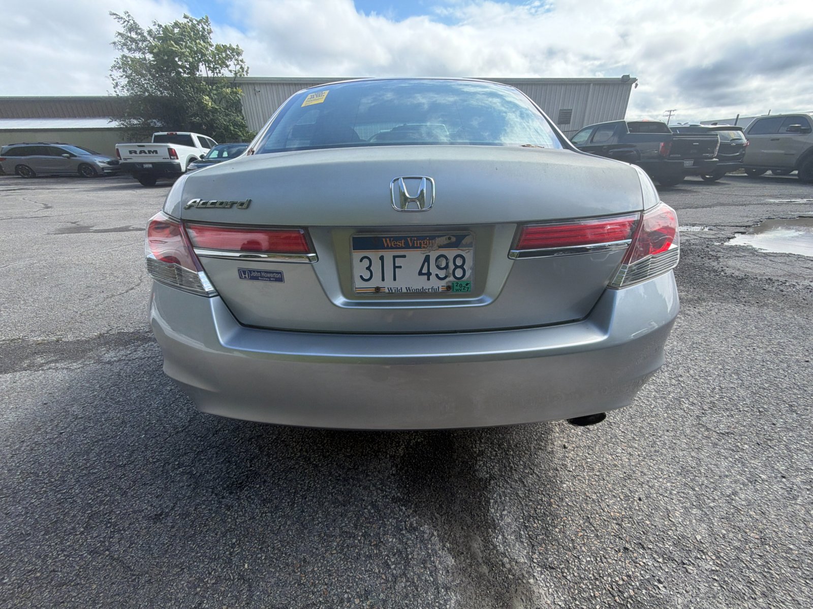 Used 2012 Alabaster Silver Metallic Honda EX image 4