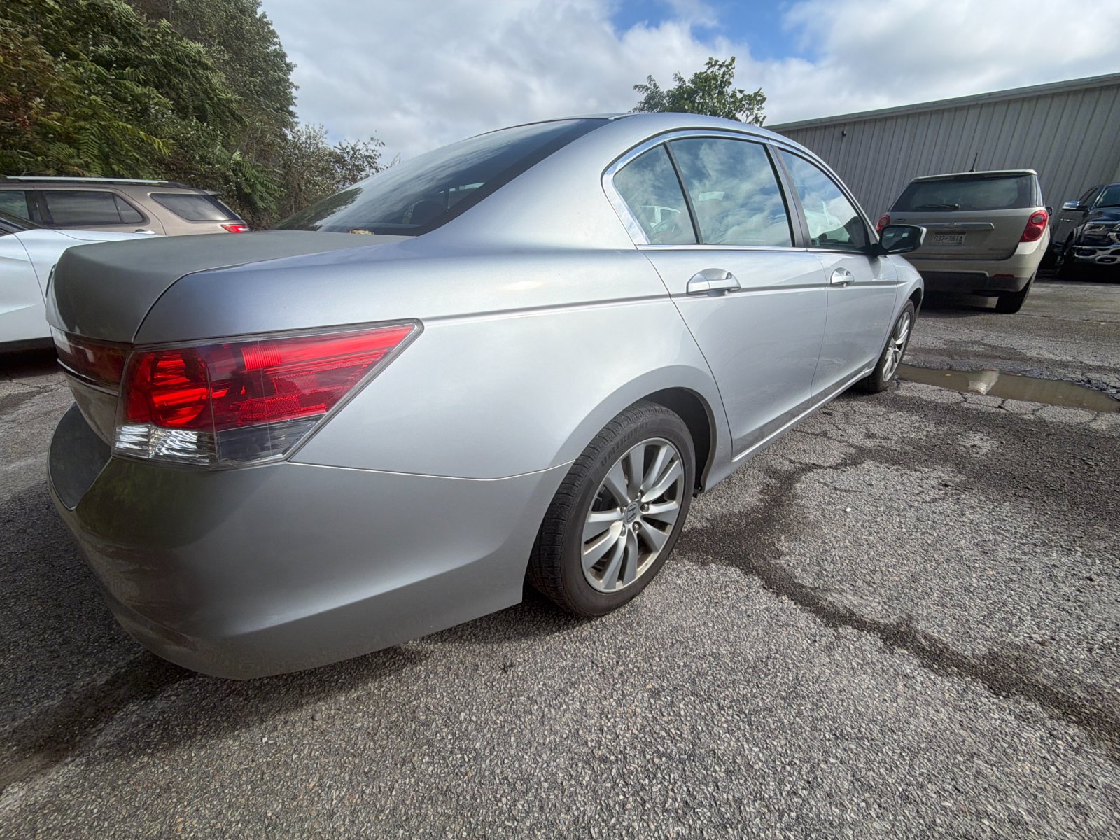Used 2012 Alabaster Silver Metallic Honda EX image 5