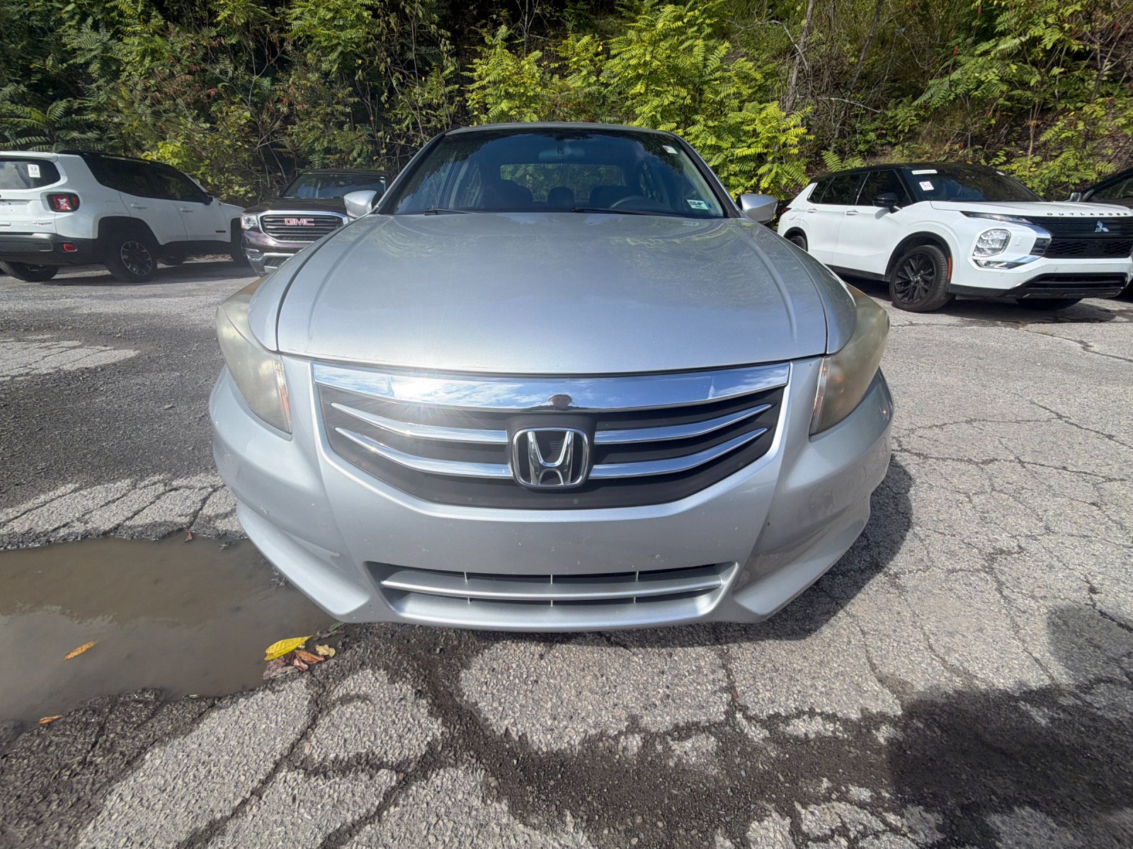 Used 2012 Alabaster Silver Metallic Honda EX image 8