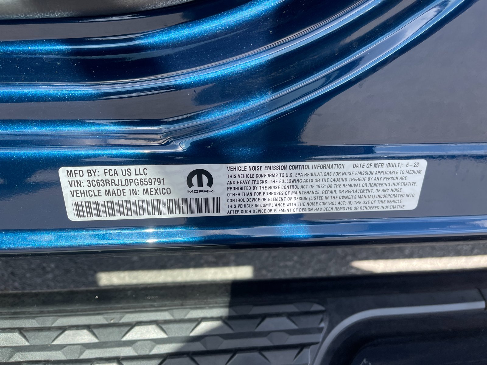 Used 2023 Blue Ram Laramie image 33
