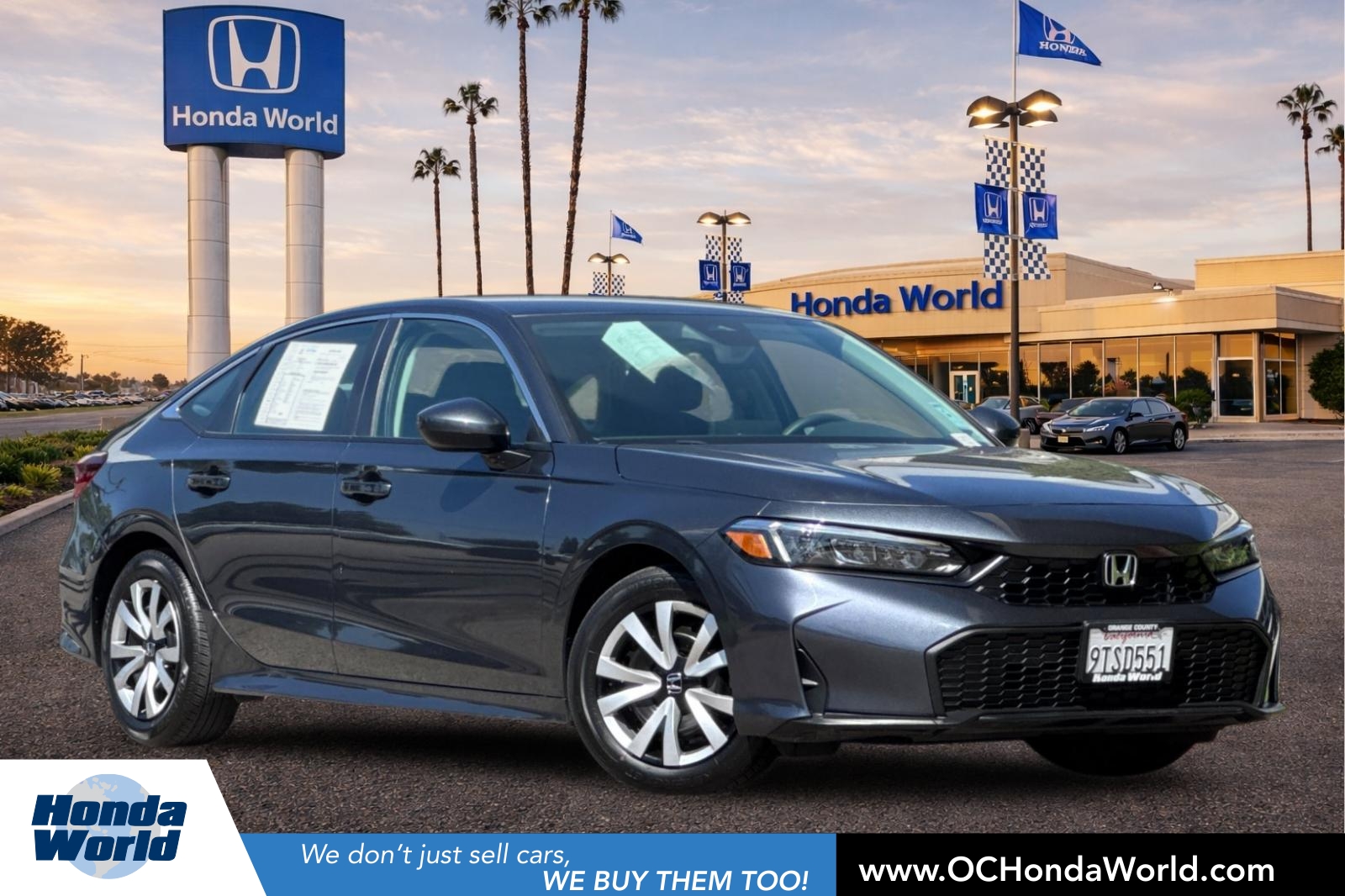2025 Honda Civic Sedan 4D LX