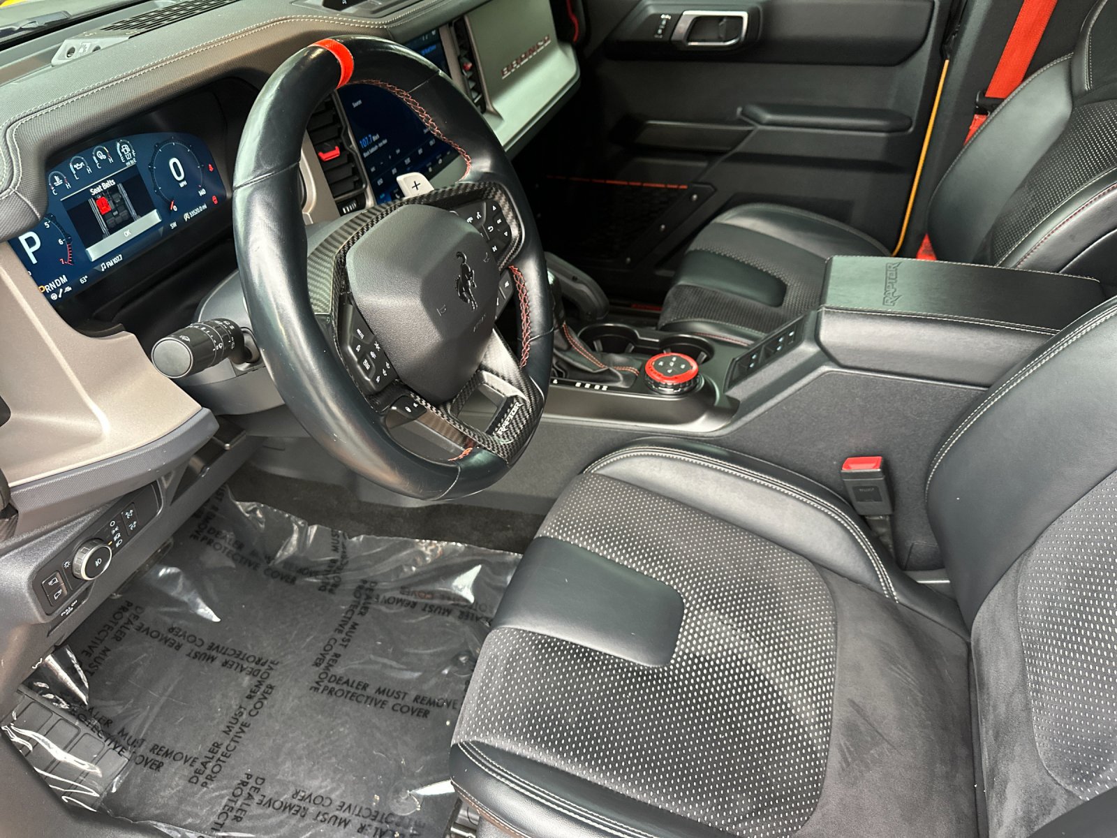 Used 2022 Orange Ford Raptor image 10