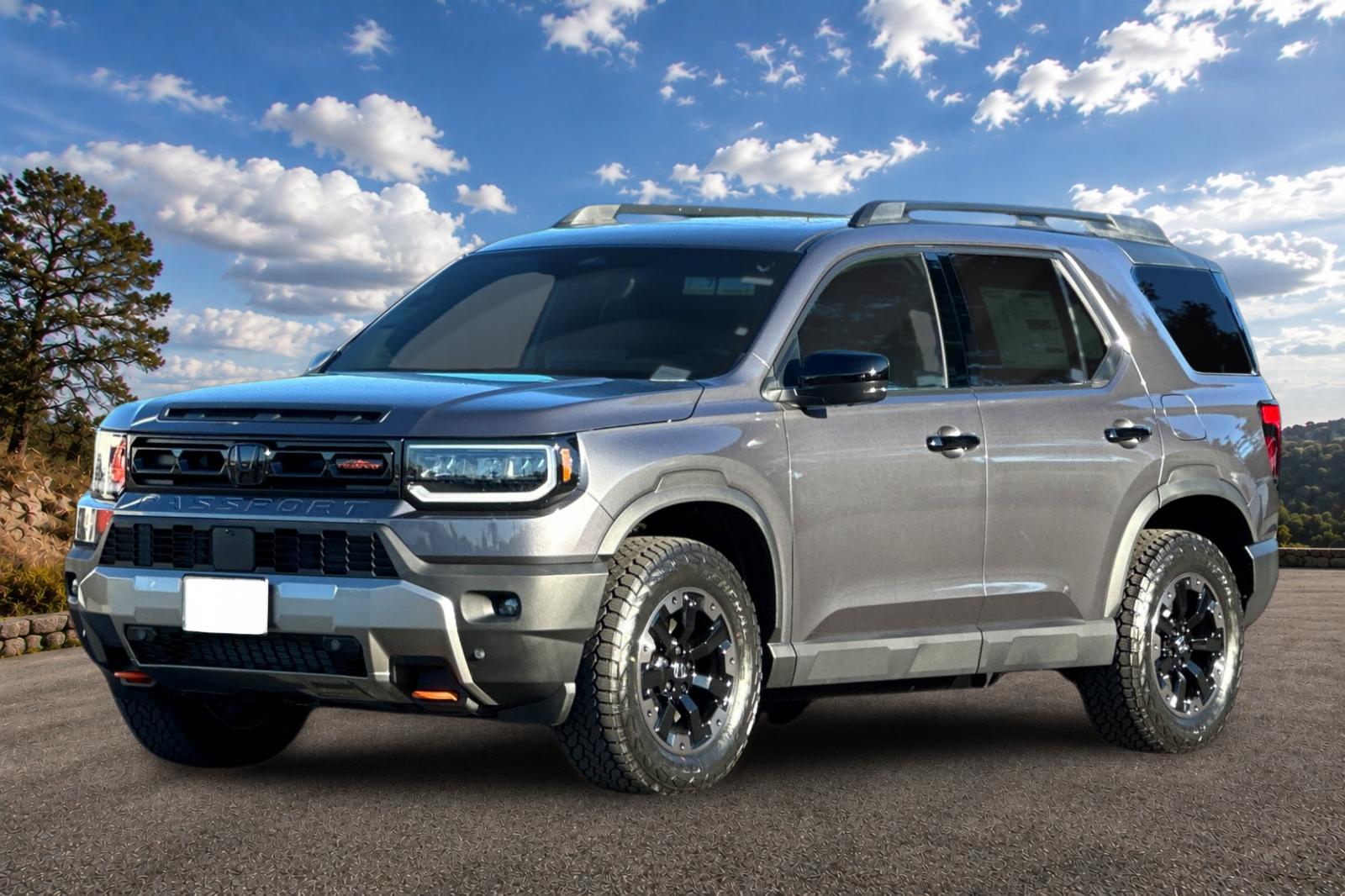 New 2026 Modern Steel Metallic Honda TrailSport Elite image 8