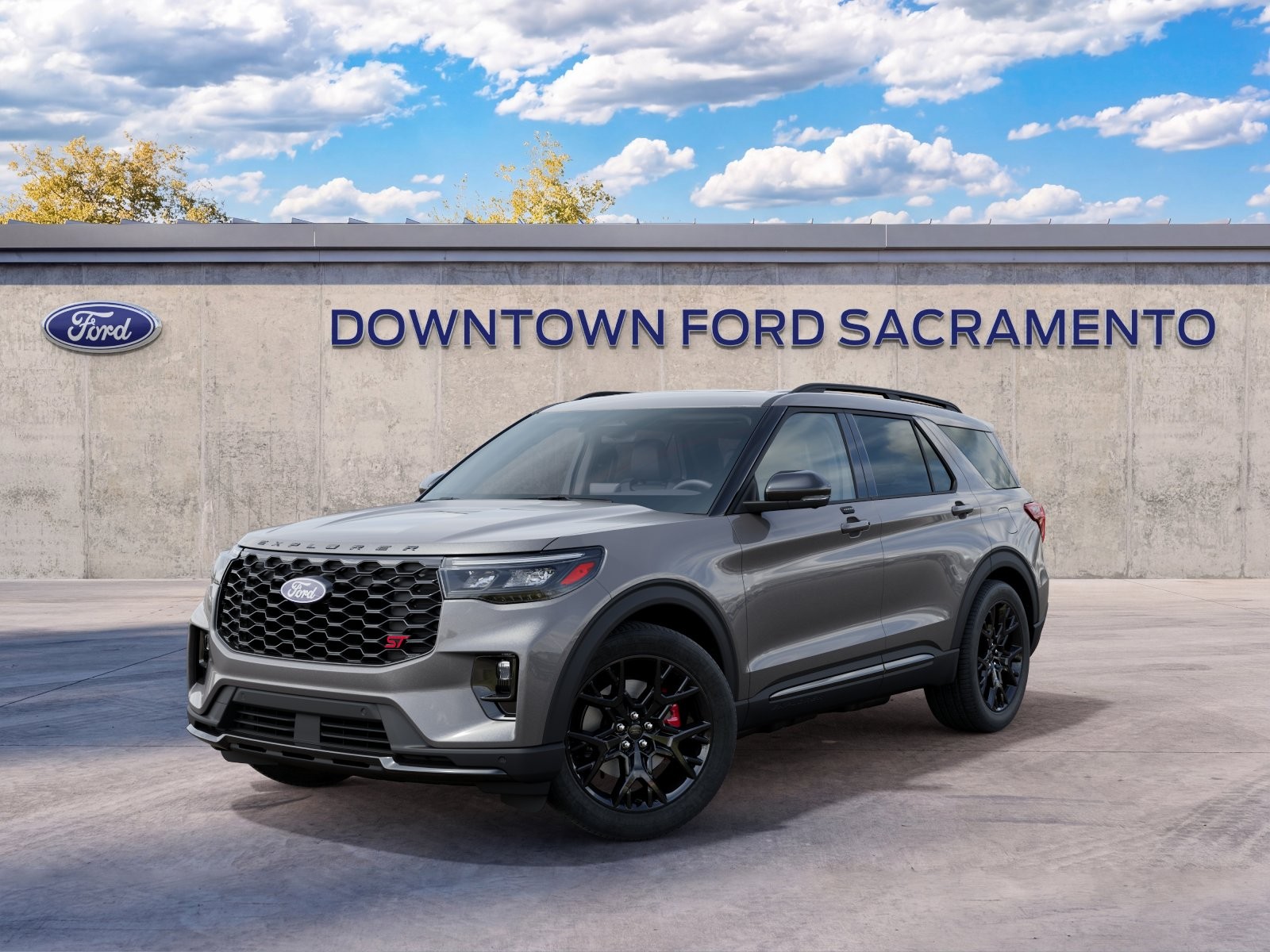 New 2027 Gray Metallic Ford ST image 3