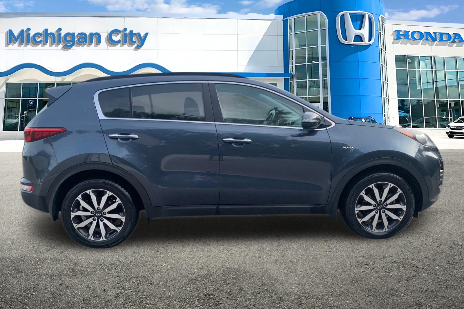 Used 2018 Pacific Blue Kia EX image 6