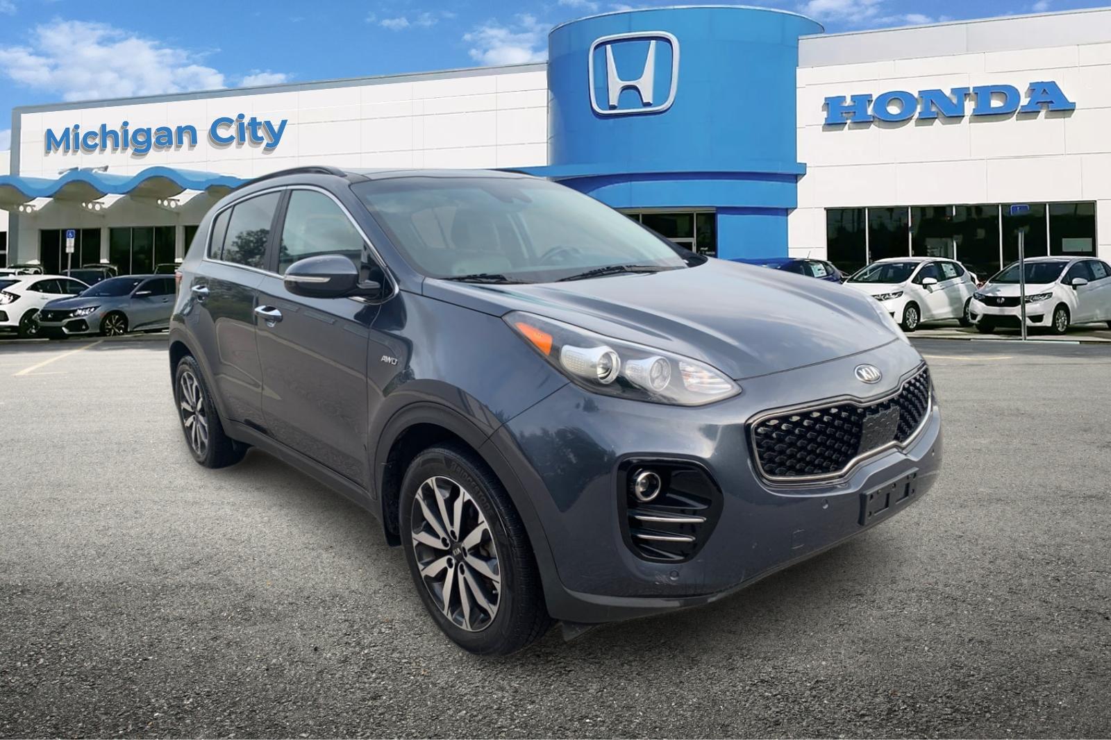 Used 2018 Pacific Blue Kia EX image 7