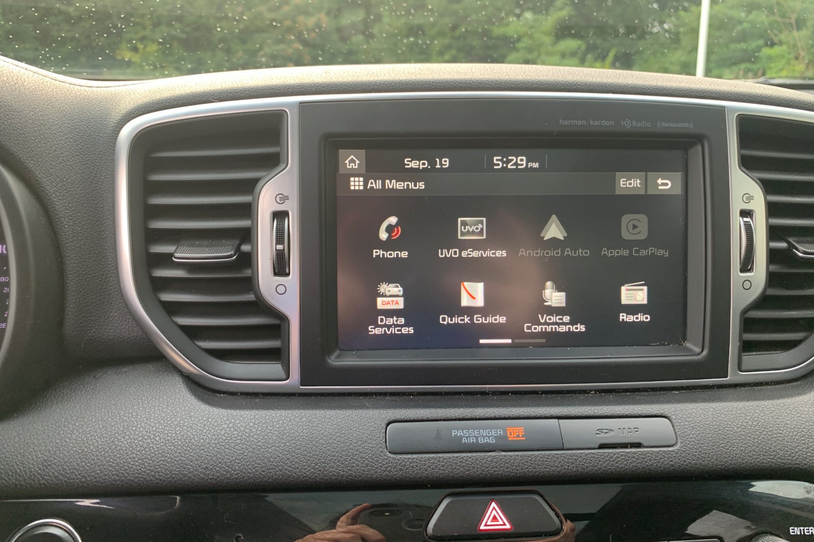 Used 2018 Pacific Blue Kia EX image 23