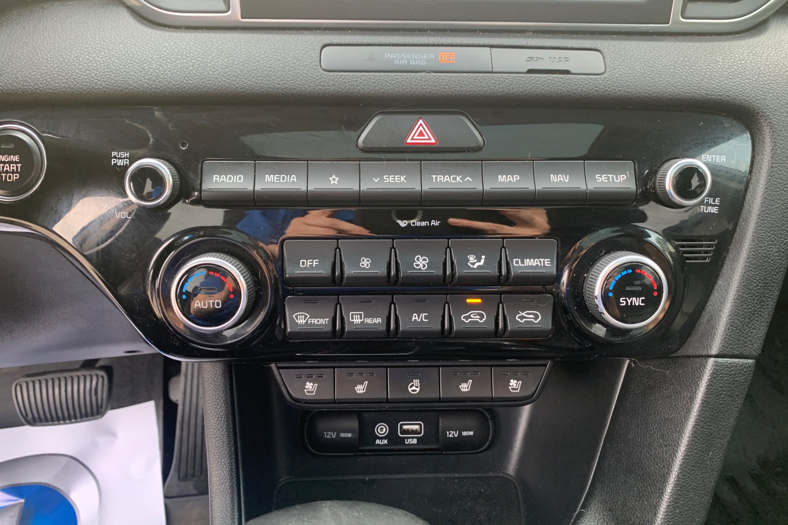 Used 2018 Pacific Blue Kia EX image 26