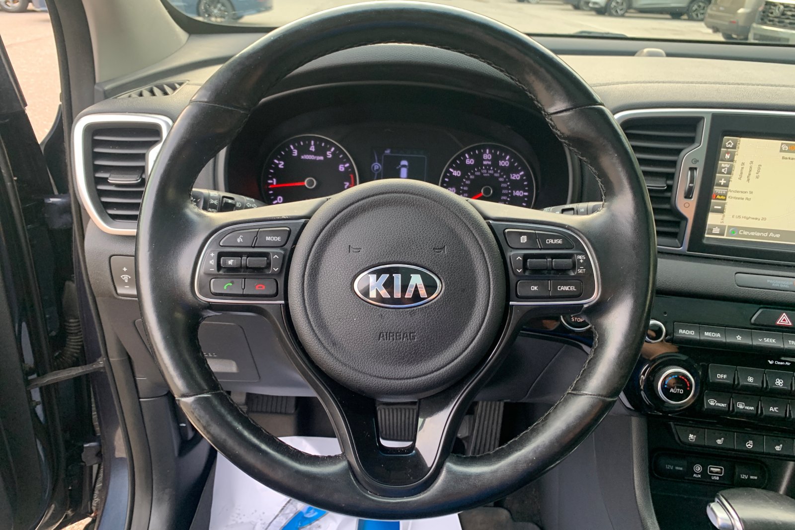 Used 2018 Pacific Blue Kia EX image 29