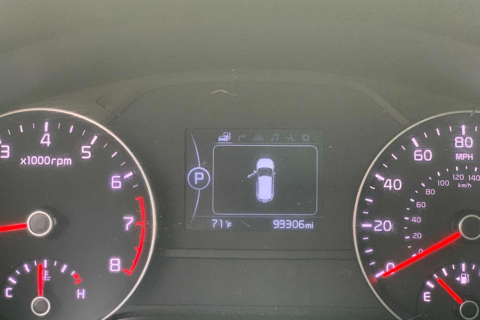 Used 2018 Pacific Blue Kia EX image 33