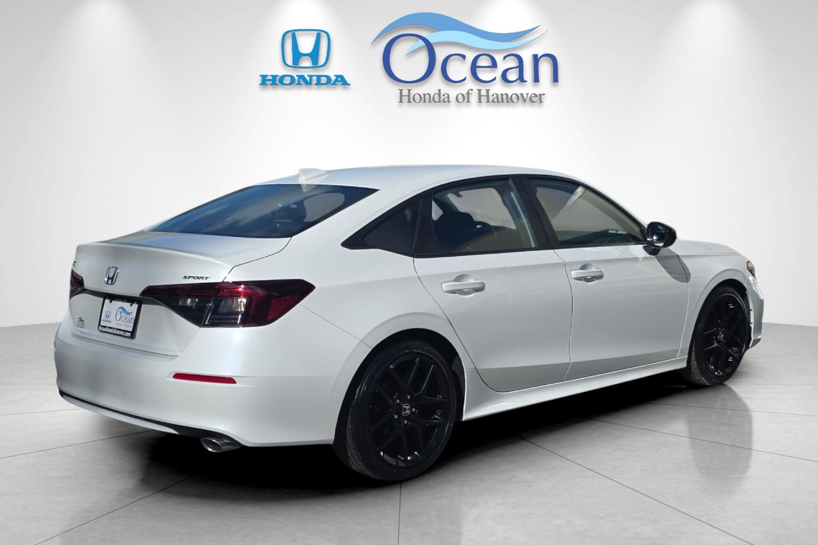 Used 2025 Platinum White Pearl Honda Sport image 3