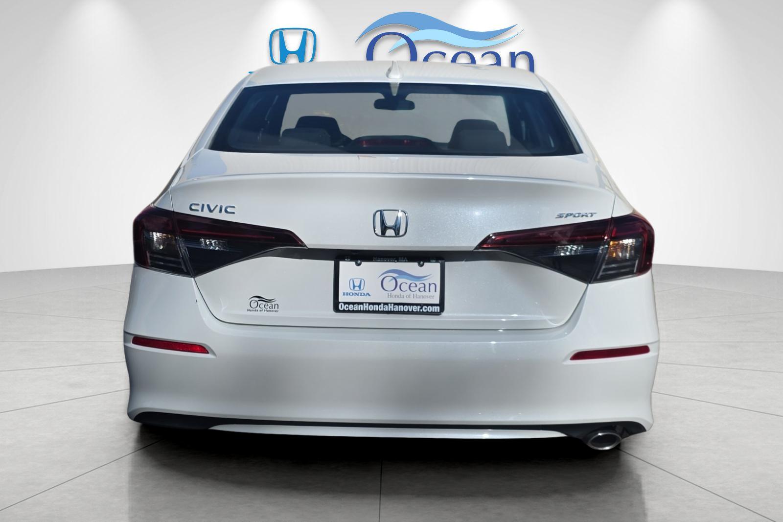 Used 2025 Platinum White Pearl Honda Sport image 4