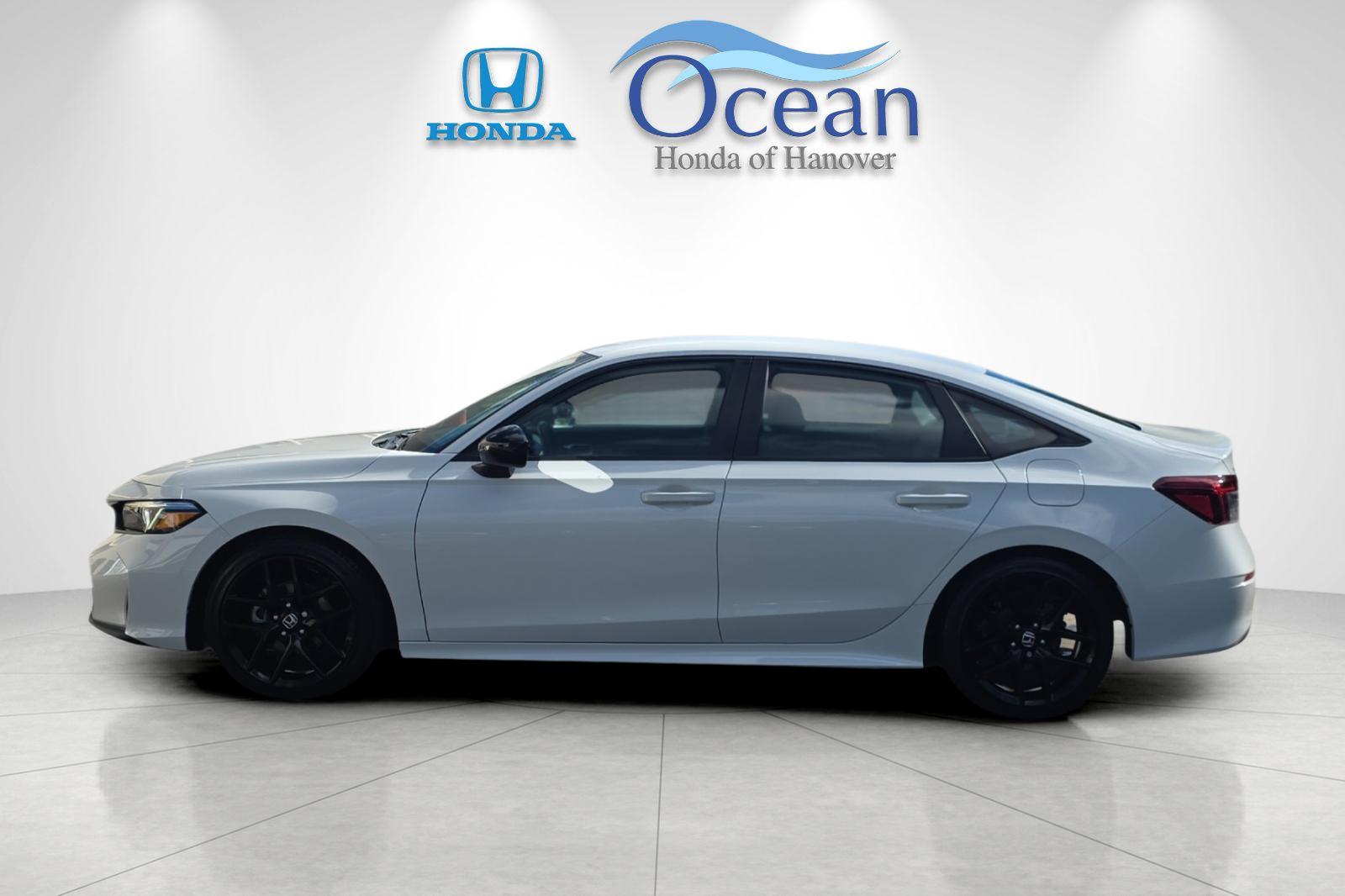 Used 2025 Platinum White Pearl Honda Sport image 6