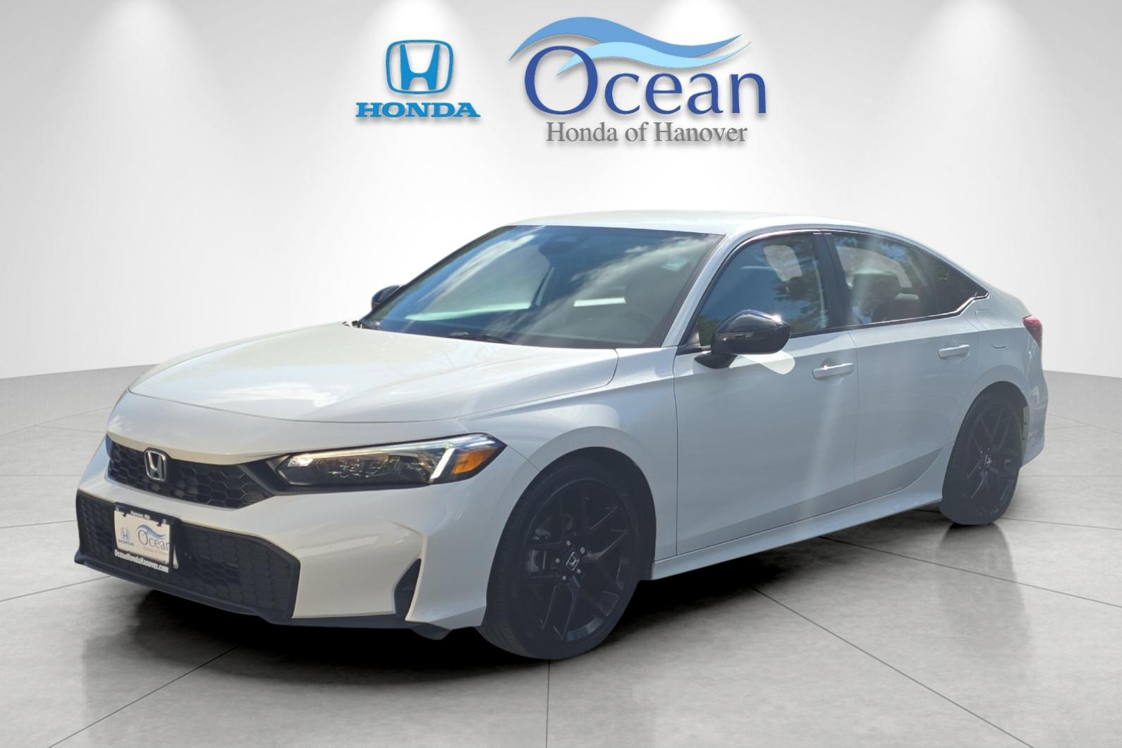 Used 2025 Platinum White Pearl Honda Sport image 7