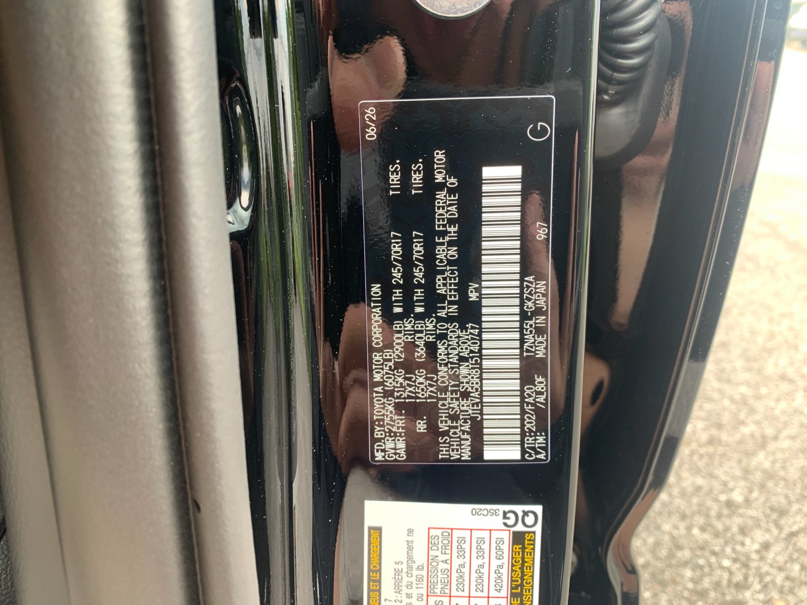 Used 2026 Black Toyota SR5 image 36