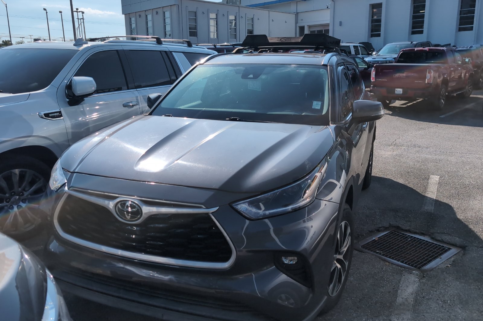 Used 2021 Gray Toyota XLE image 12