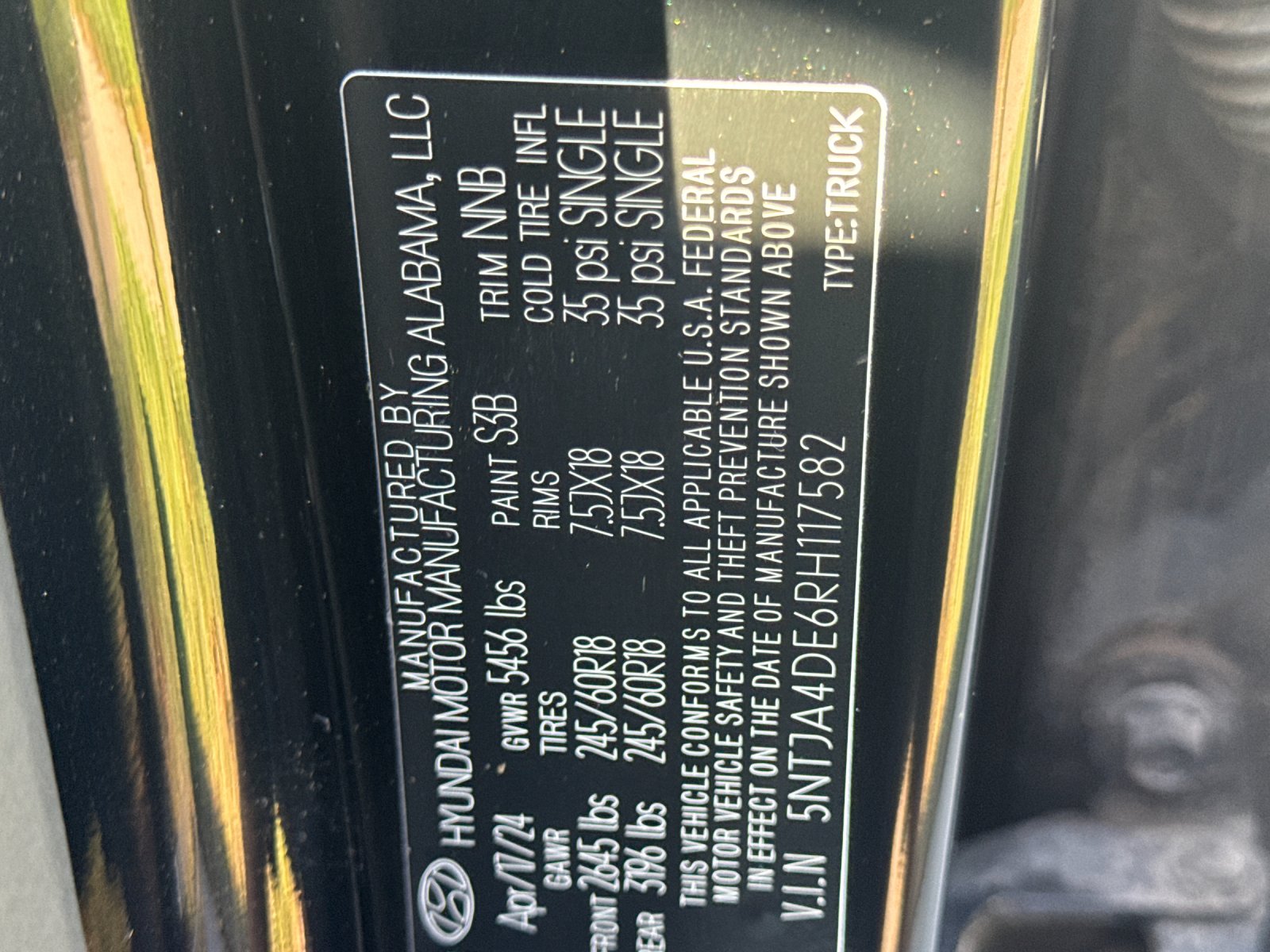 Certified Used 2024 Black Hyundai SE image 25