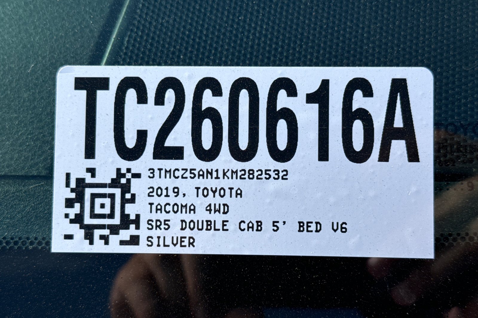 Used 2019 Silver Sky Metallic Toyota SR5 image 3