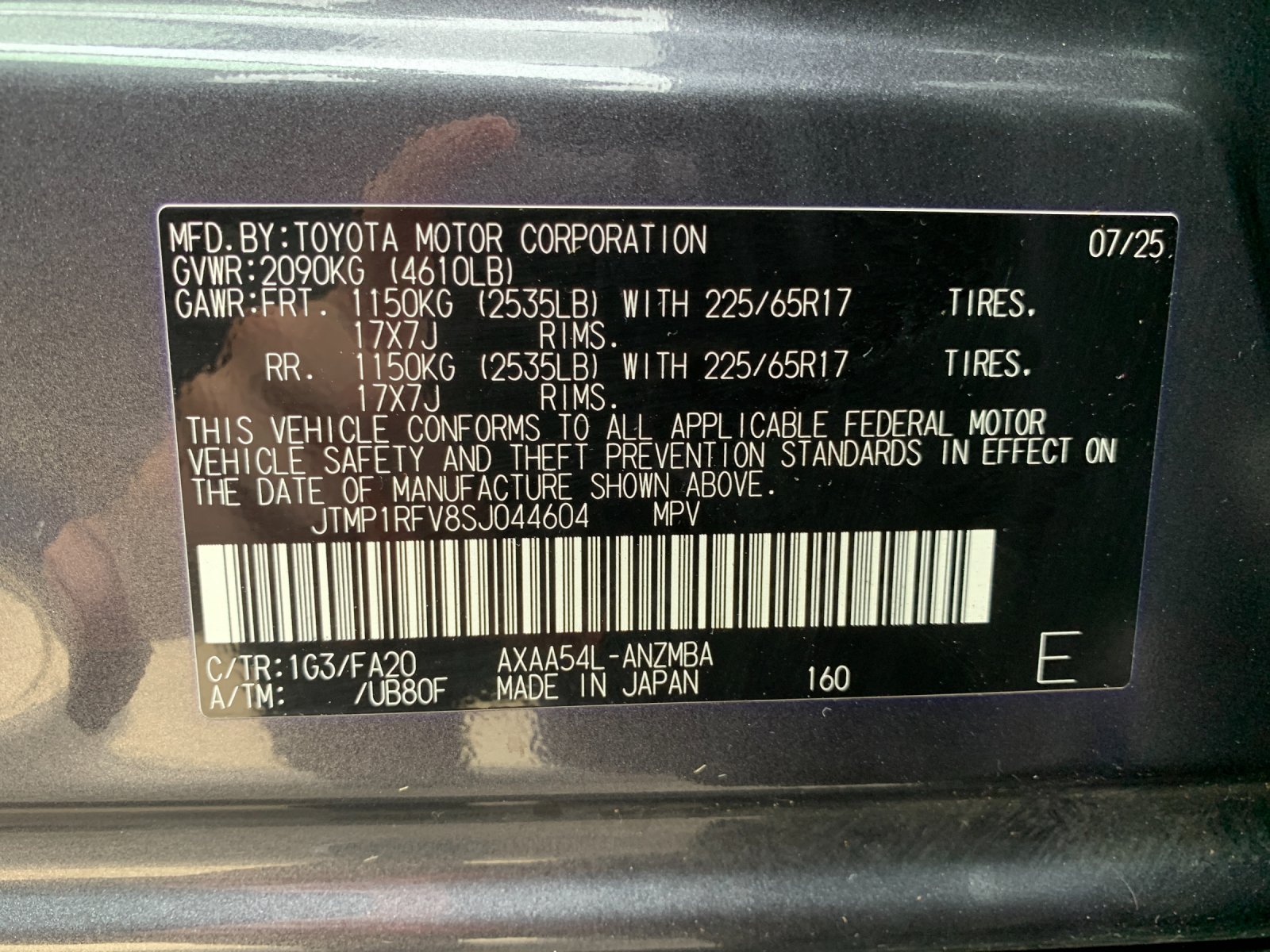 Used 2025 Gray Toyota XLE image 37