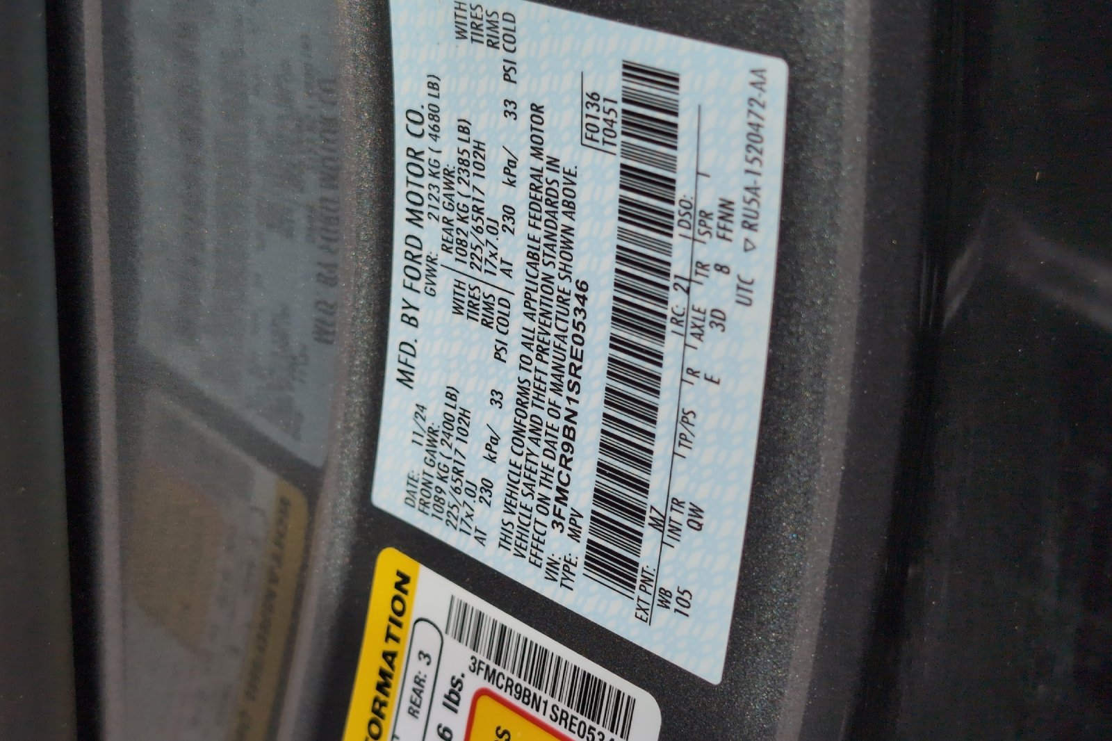 Used 2025 Gray Ford Big Bend image 30