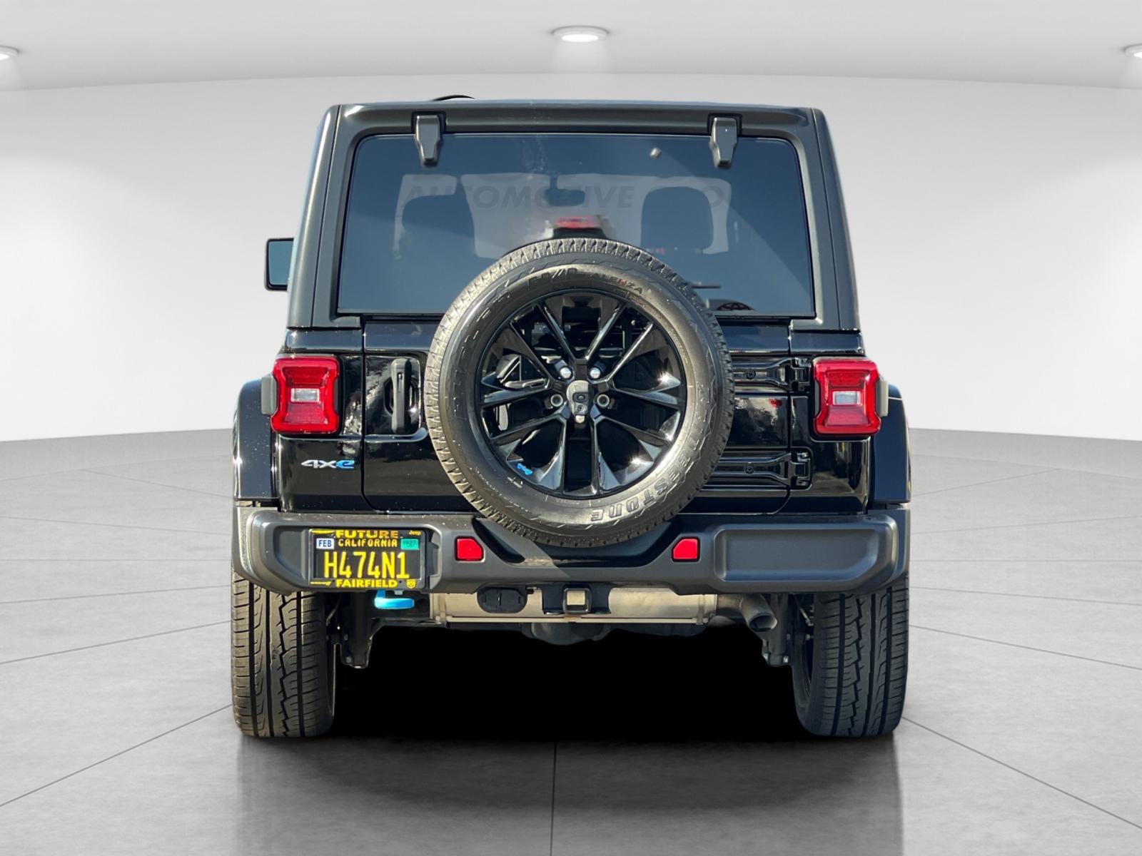 Used 2023 Black Jeep Sahara 4xe image 4