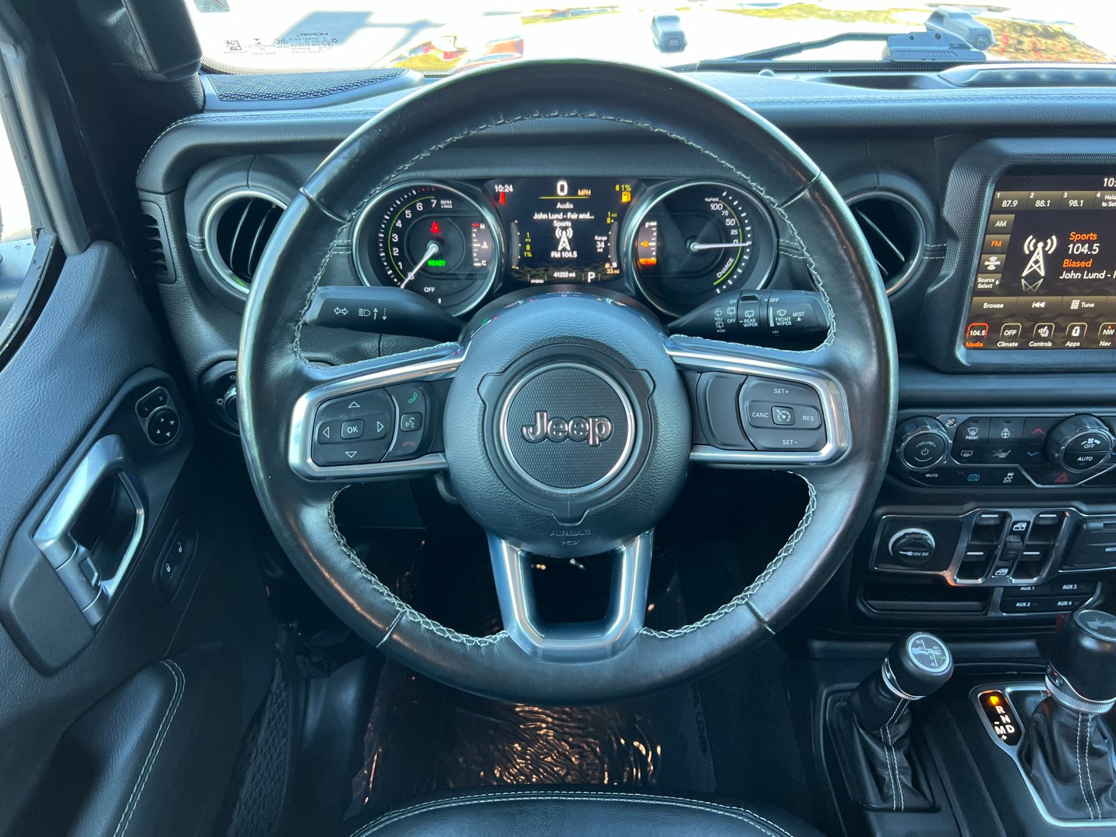 Used 2023 Black Jeep Sahara 4xe image 13