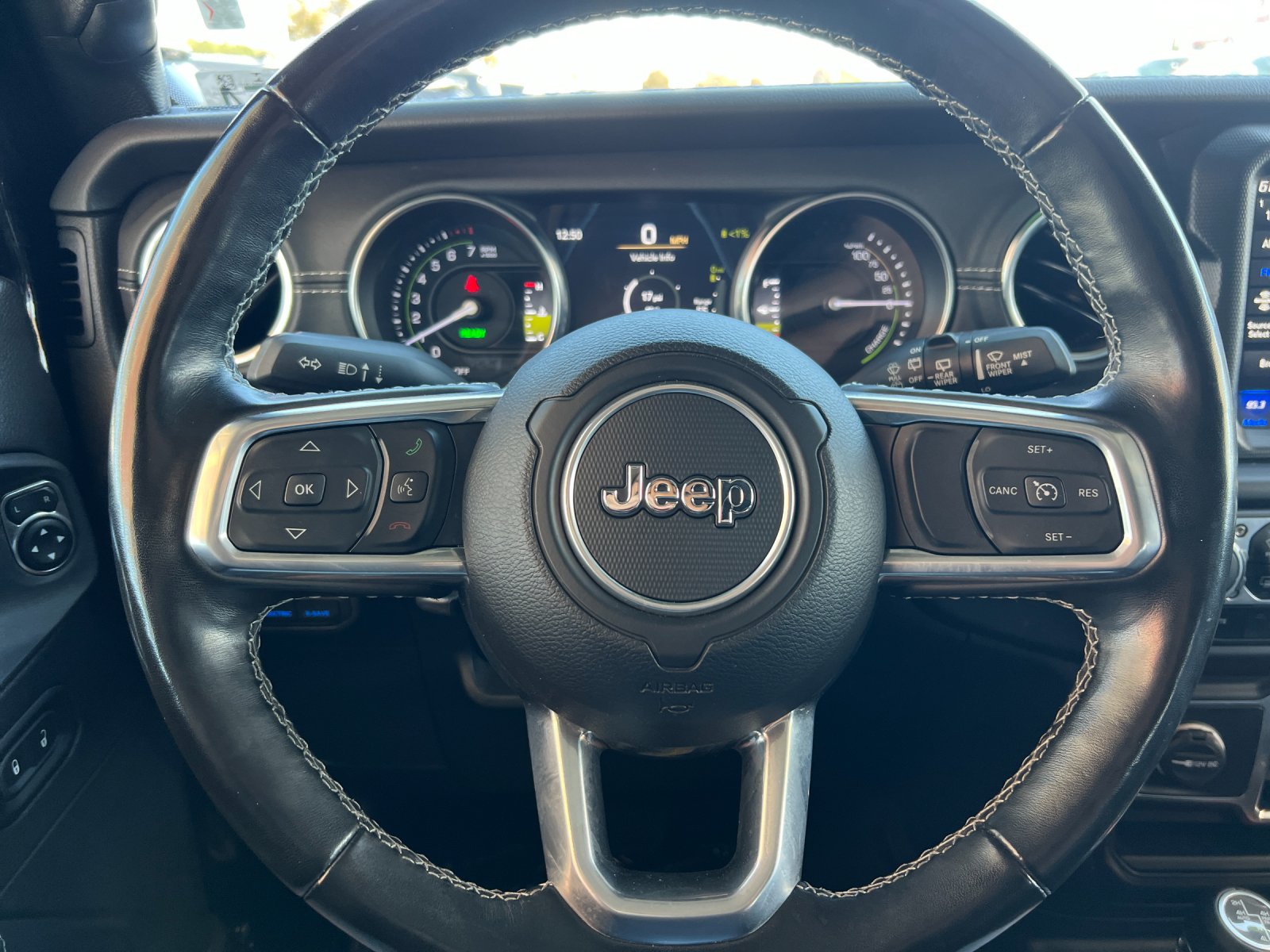 Used 2022 Black Jeep Unlimited Sahara 4xe image 23