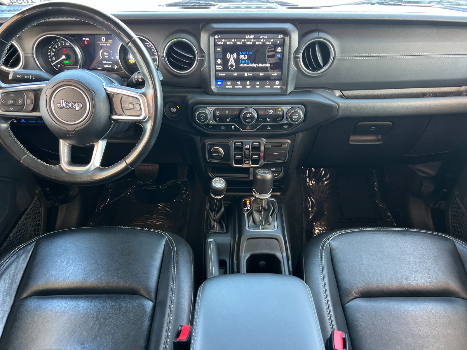 Used 2022 Black Jeep Unlimited Sahara 4xe image 12