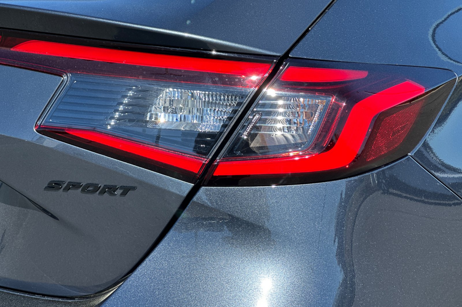 New 2026 Meteorite Gray Metallic Honda FWD Sport image 25
