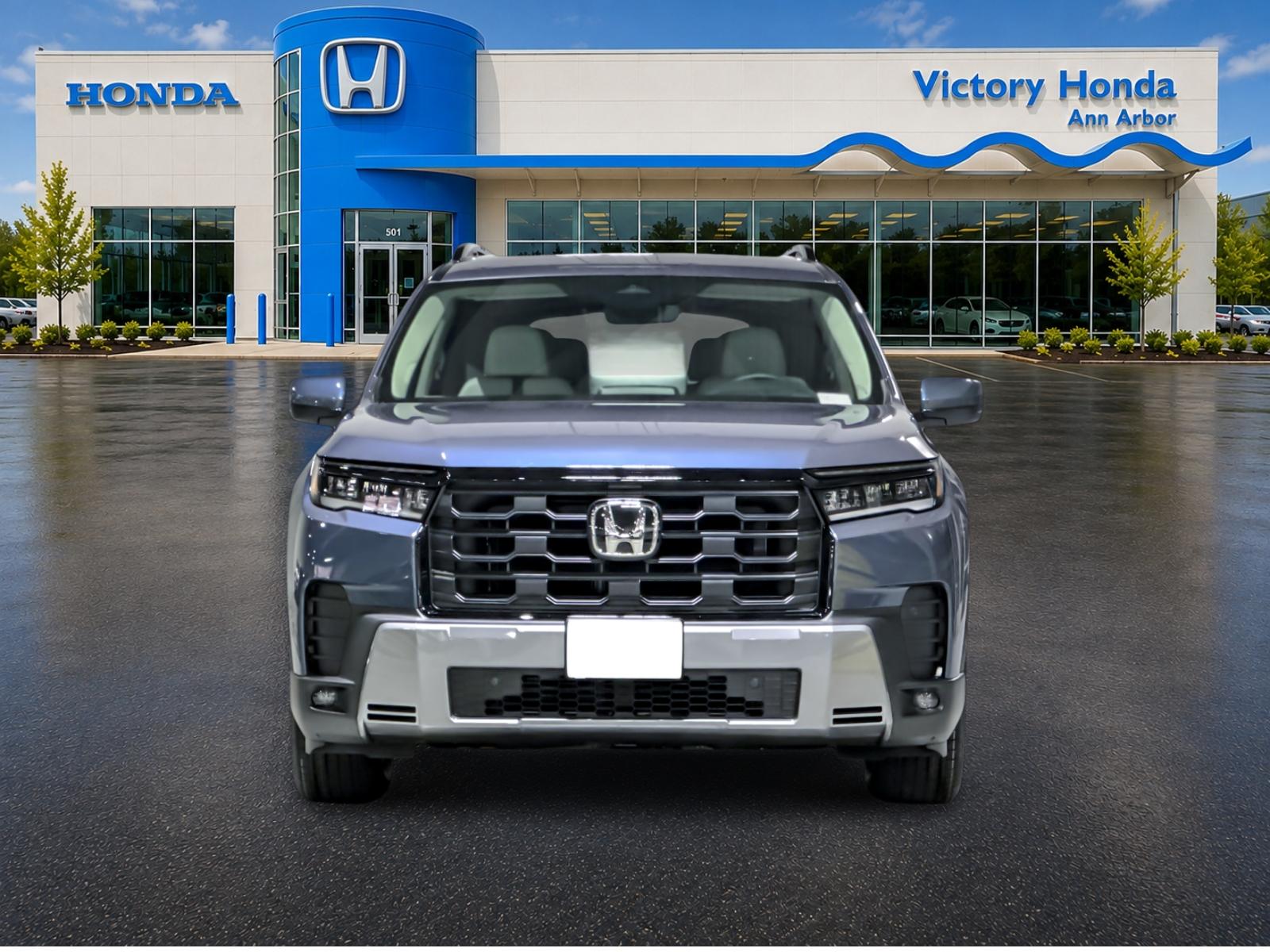 New 2026 Smoke Blue Pearl Honda AWD EX-L image 2