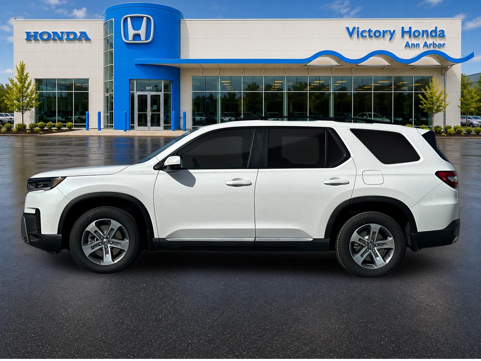 New 2026 Platinum White Pearl Honda AWD EX-L image 8